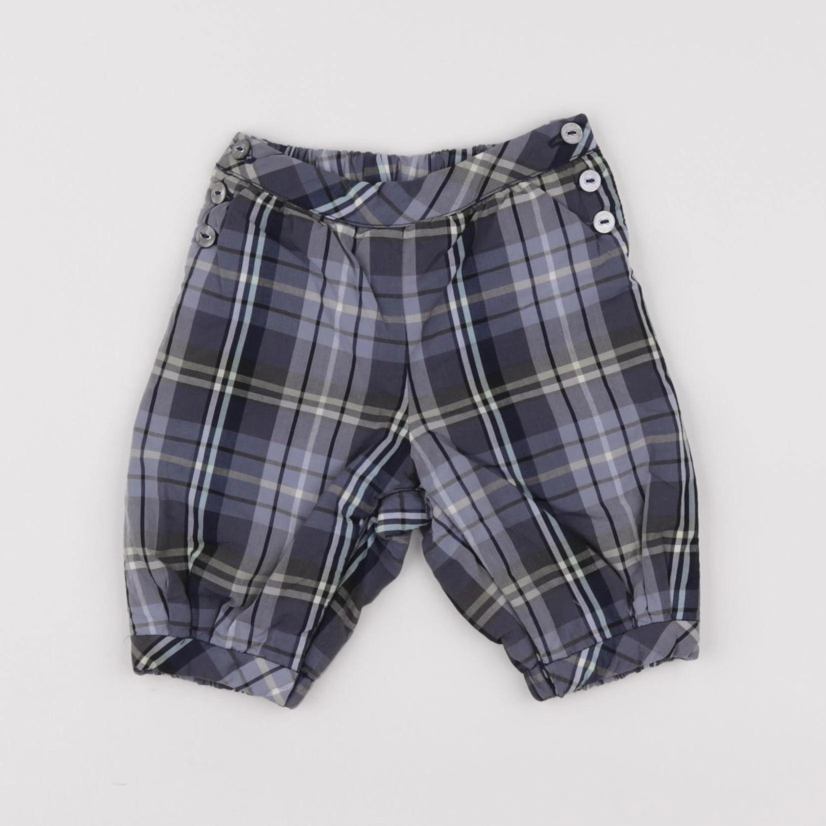 Jacadi - pantalon doublé bleu - 3 mois