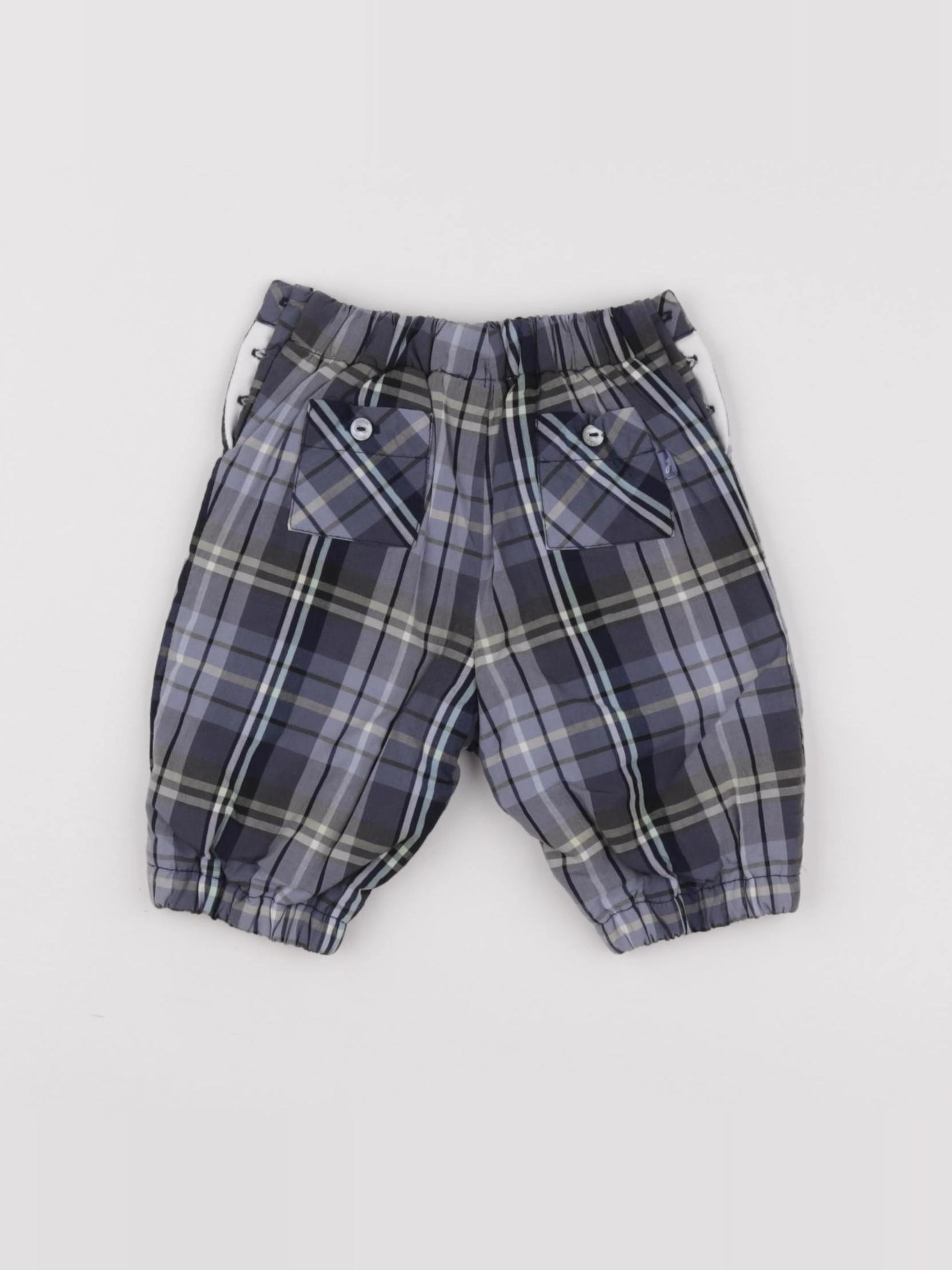 Jacadi - pantalon doublé bleu - 3 mois