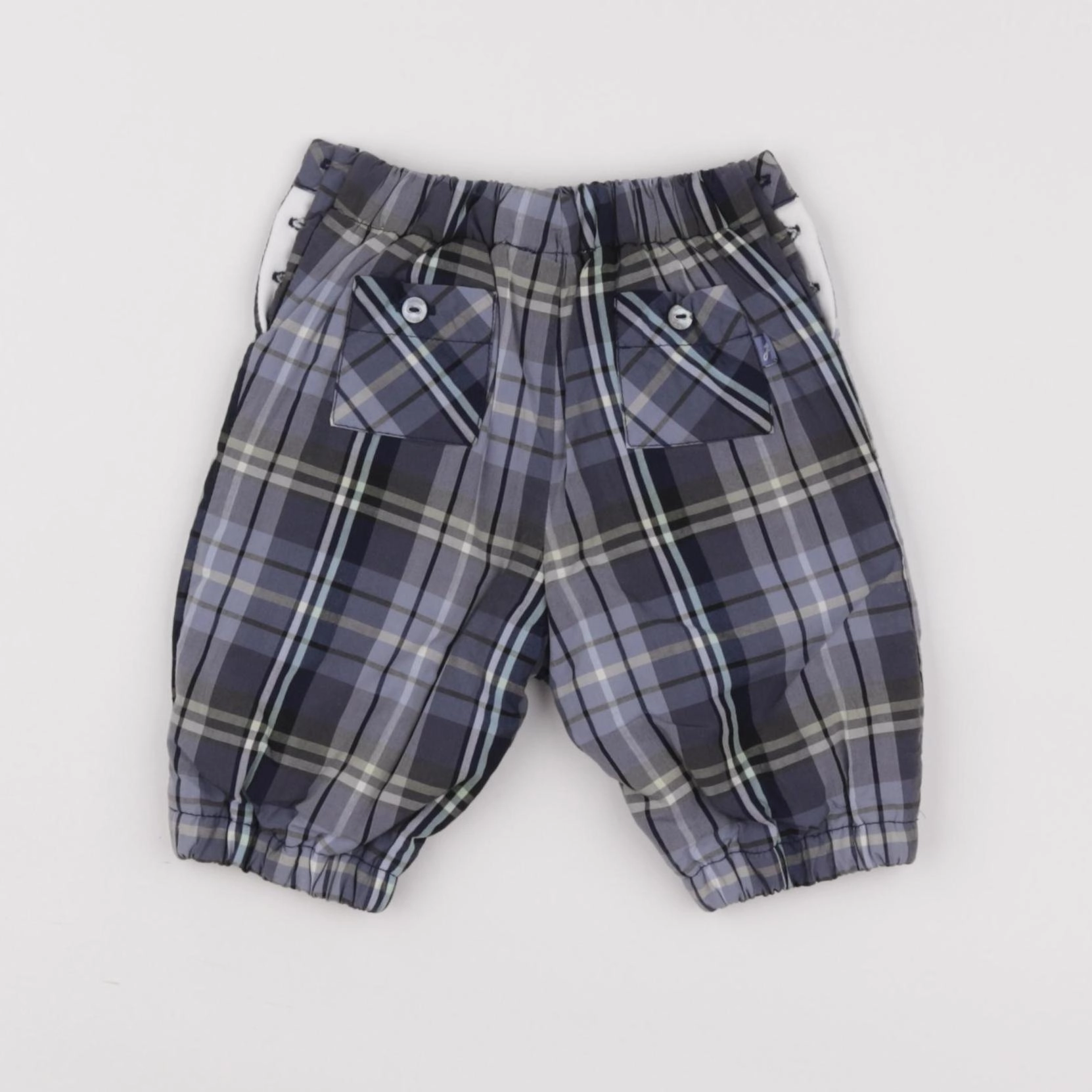 Jacadi - pantalon doublé bleu - 3 mois