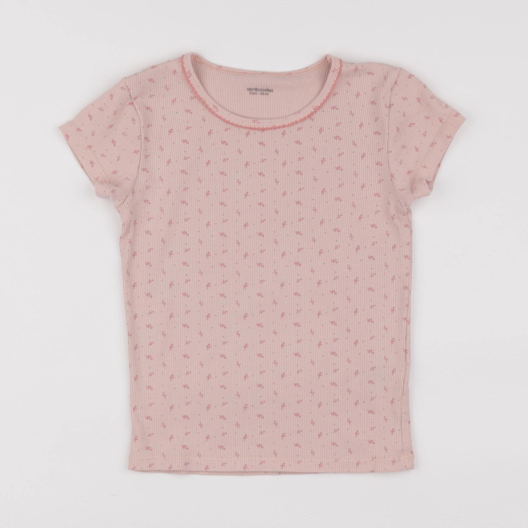 Vertbaudet - maillot de corps rose - 8 ans