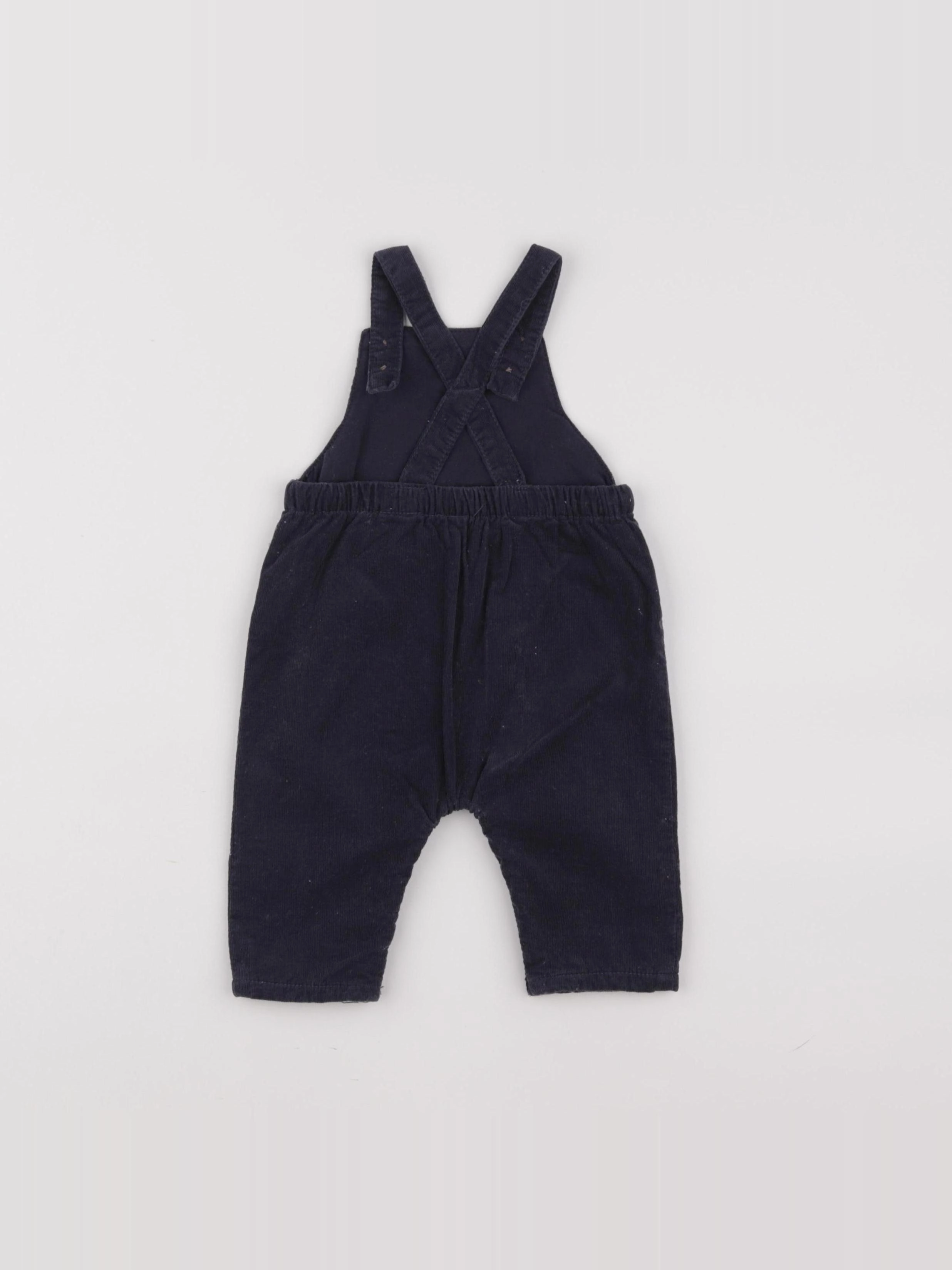Boutchou - salopette bleu - 3 mois