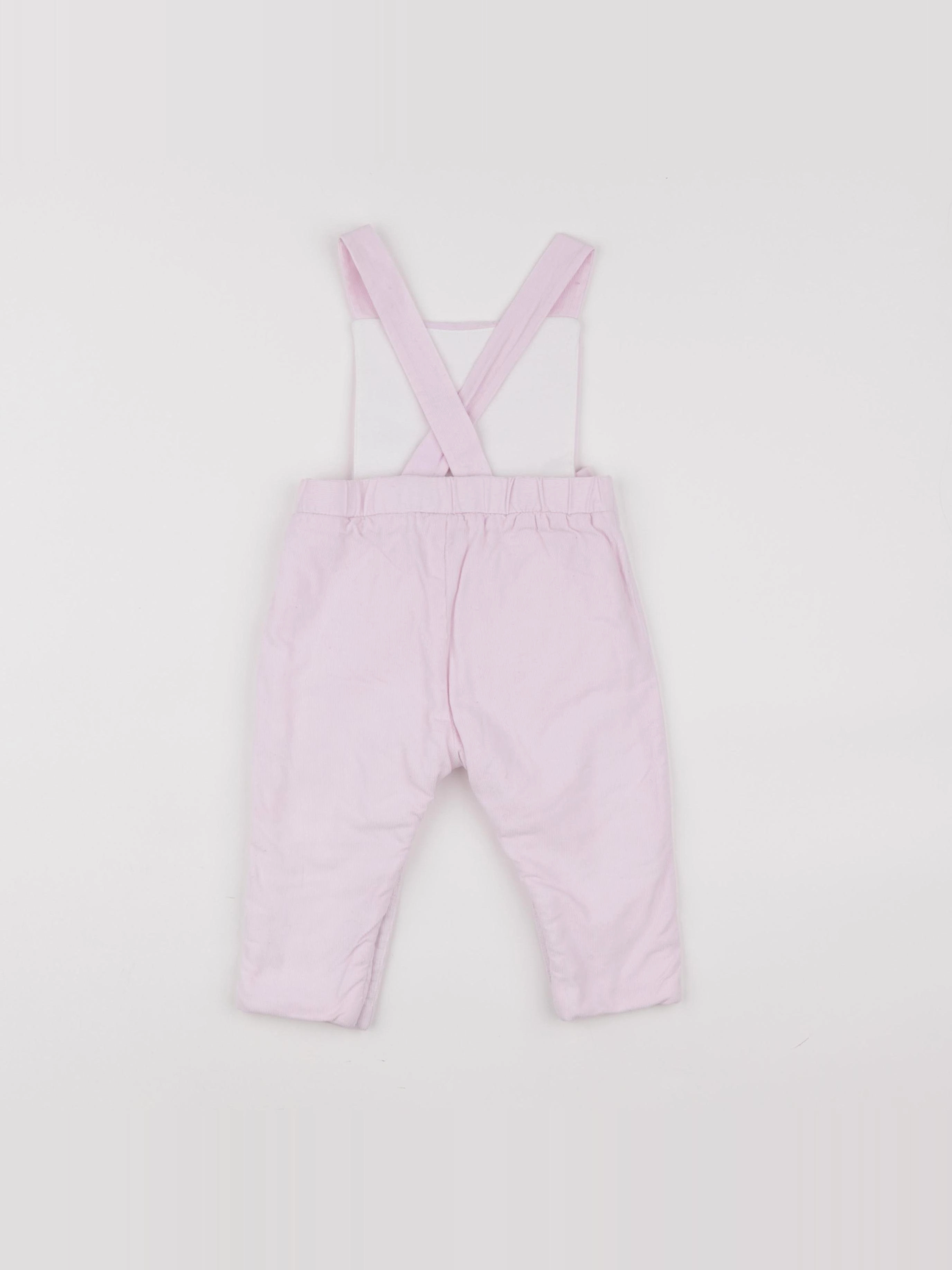 Jacadi - combinaison rose - 12 mois
