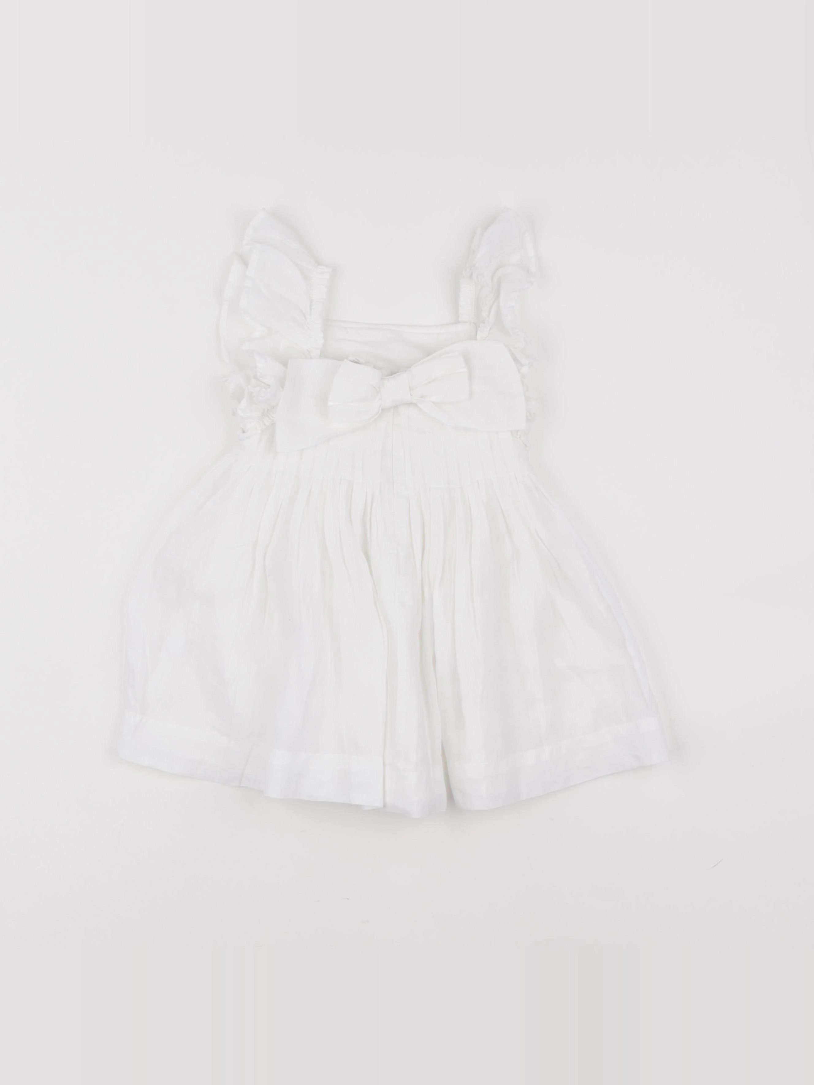 GAP - robe blanc - 12/18 mois