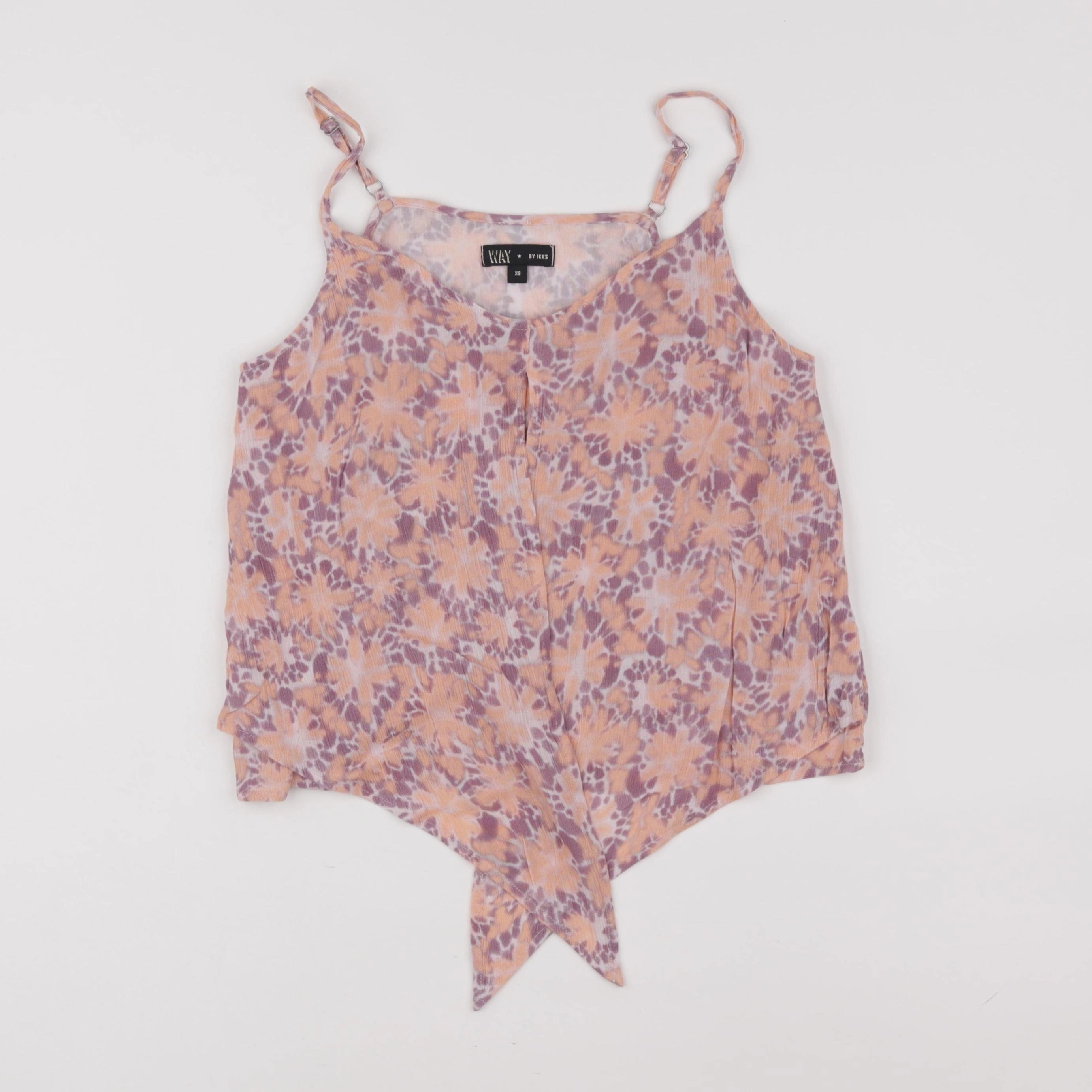 IKKS - blouse rose, violet - 12 ans
