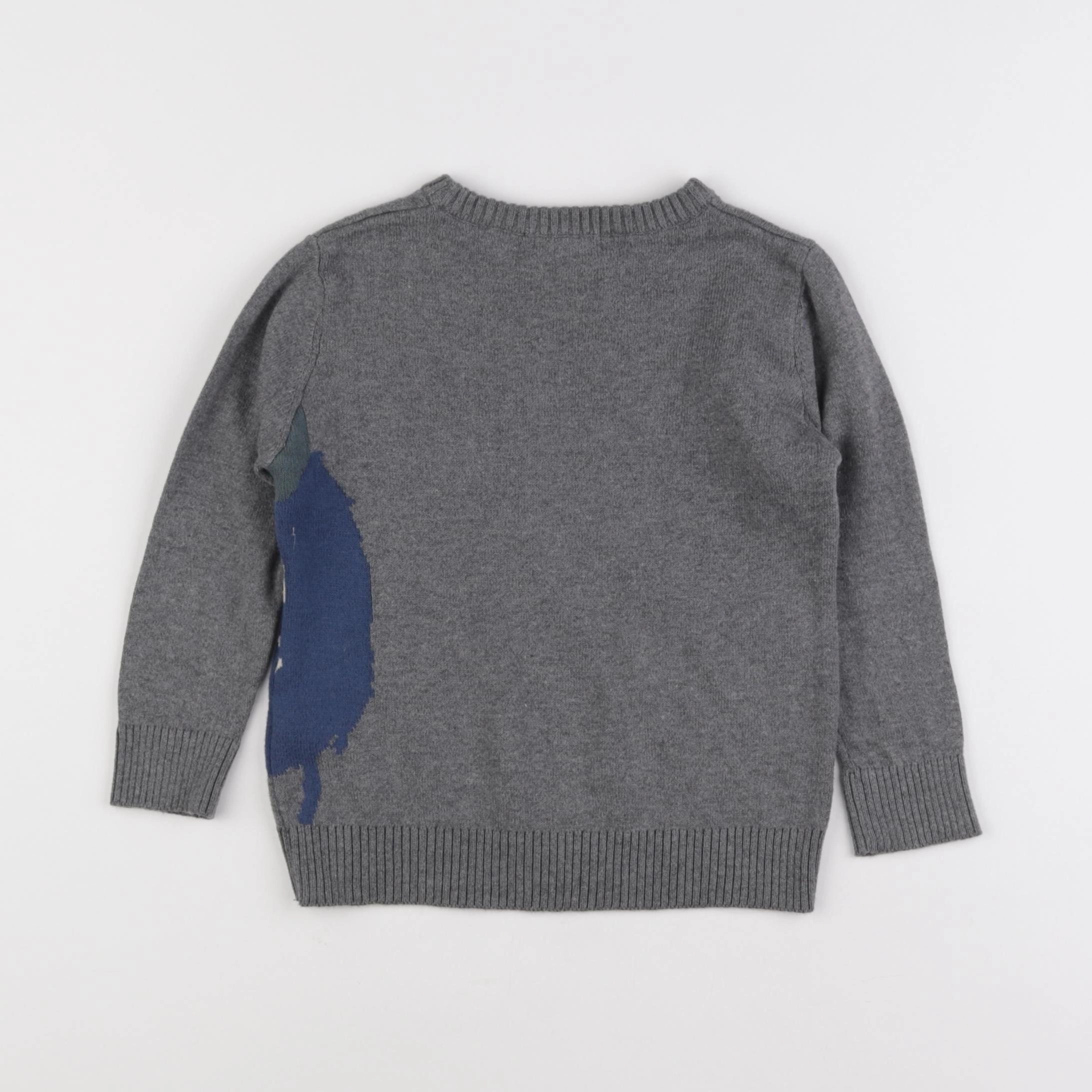 Vertbaudet - pull gris - 3 ans