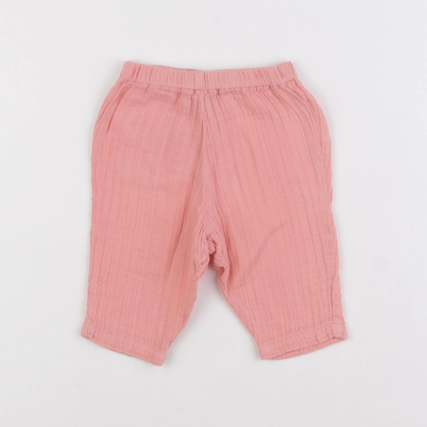 Bonton - pantalon rose - 3 mois