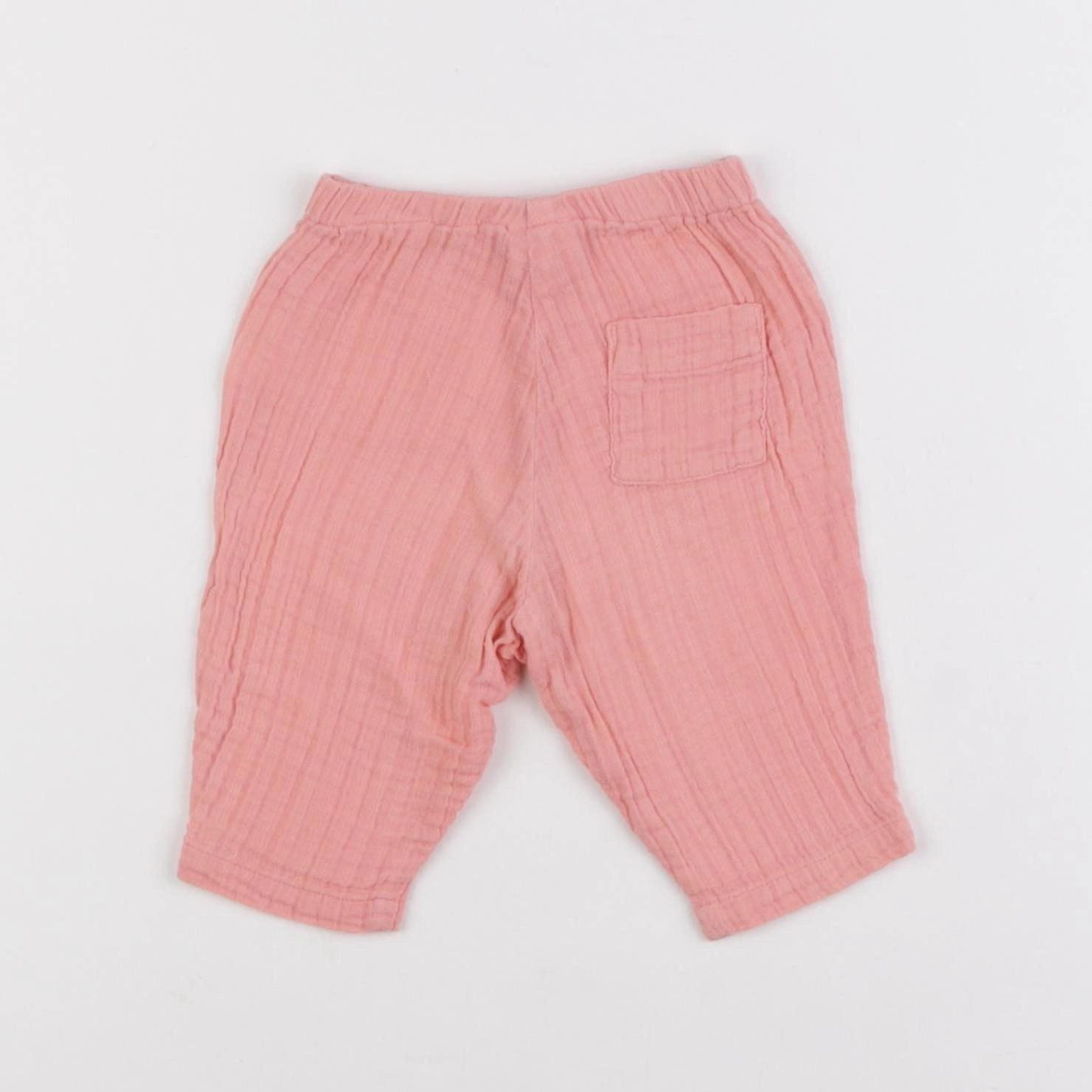 Bonton - pantalon rose - 3 mois