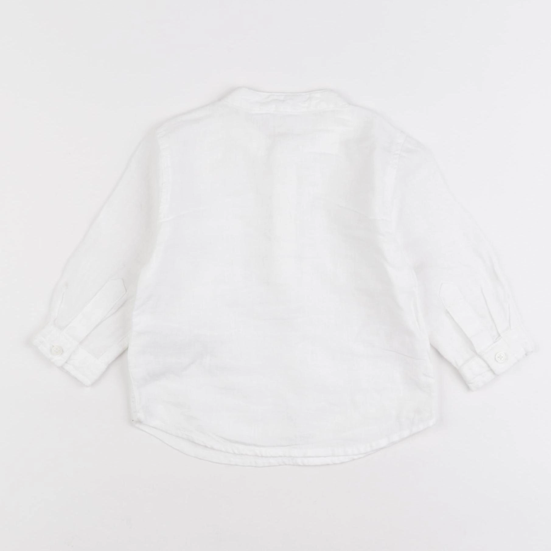 Boutchou - chemise blanc - 6 mois