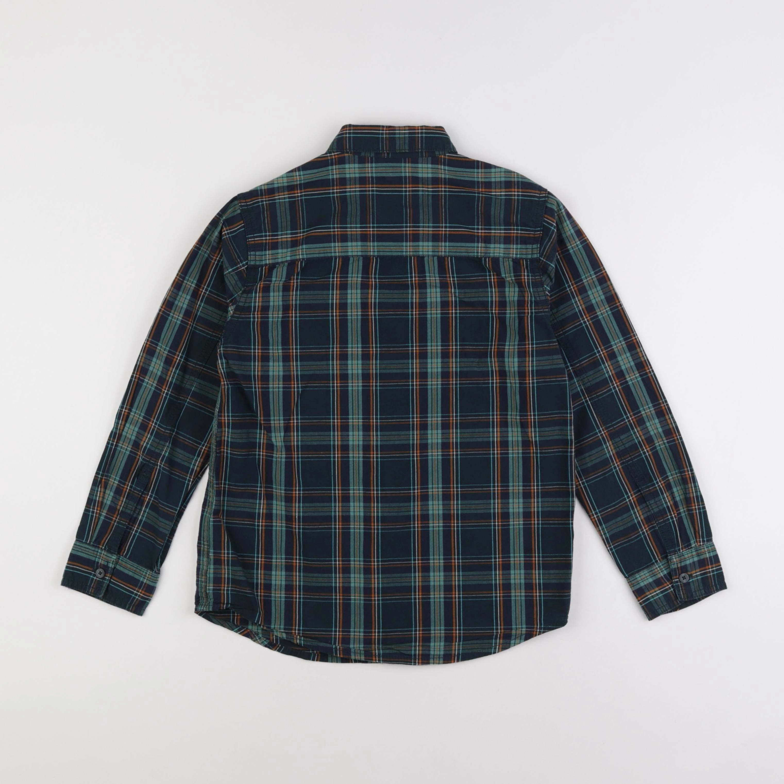 Vertbaudet - chemise vert - 10 ans