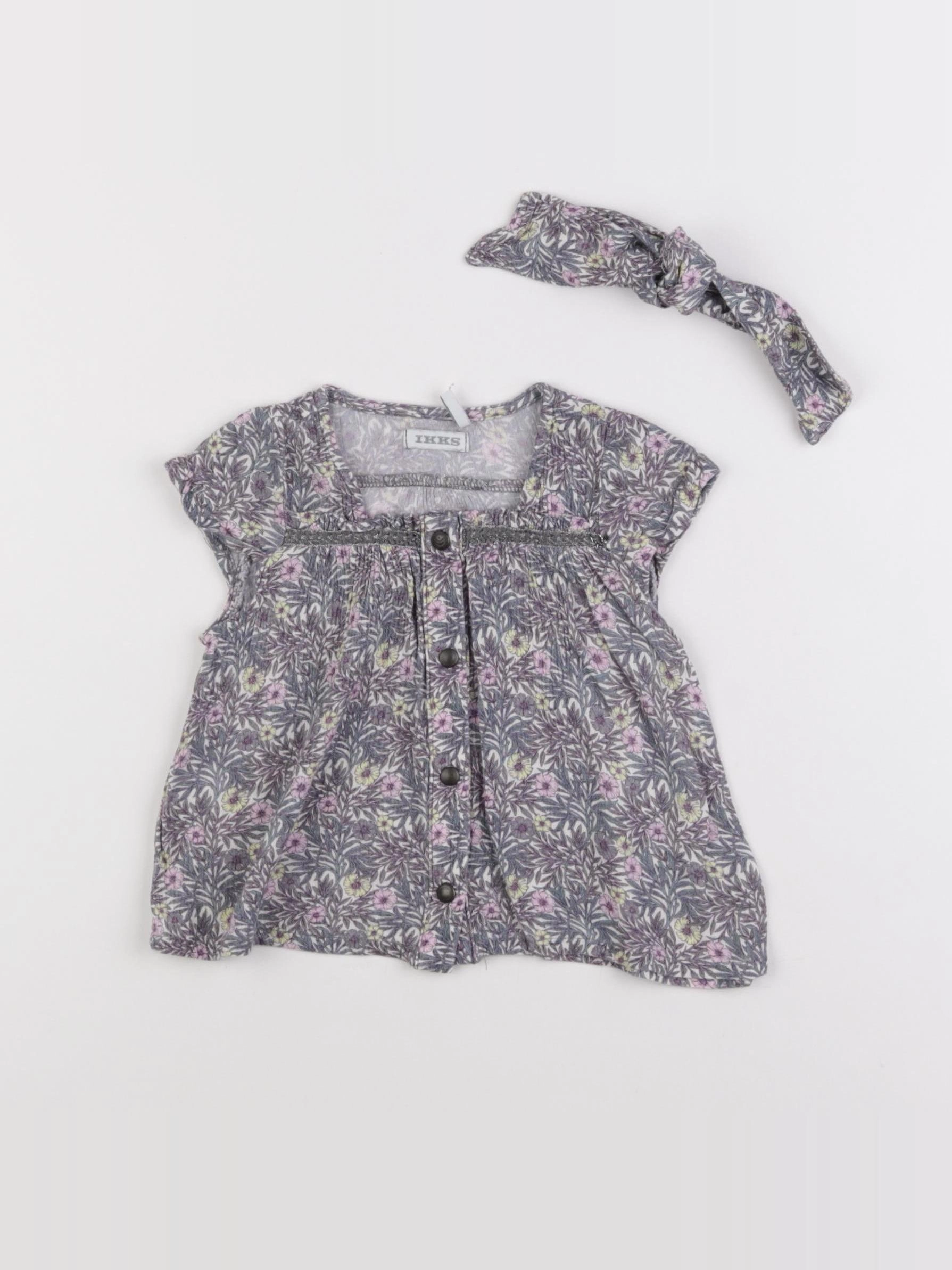 IKKS - blouse multicolore - 6 mois