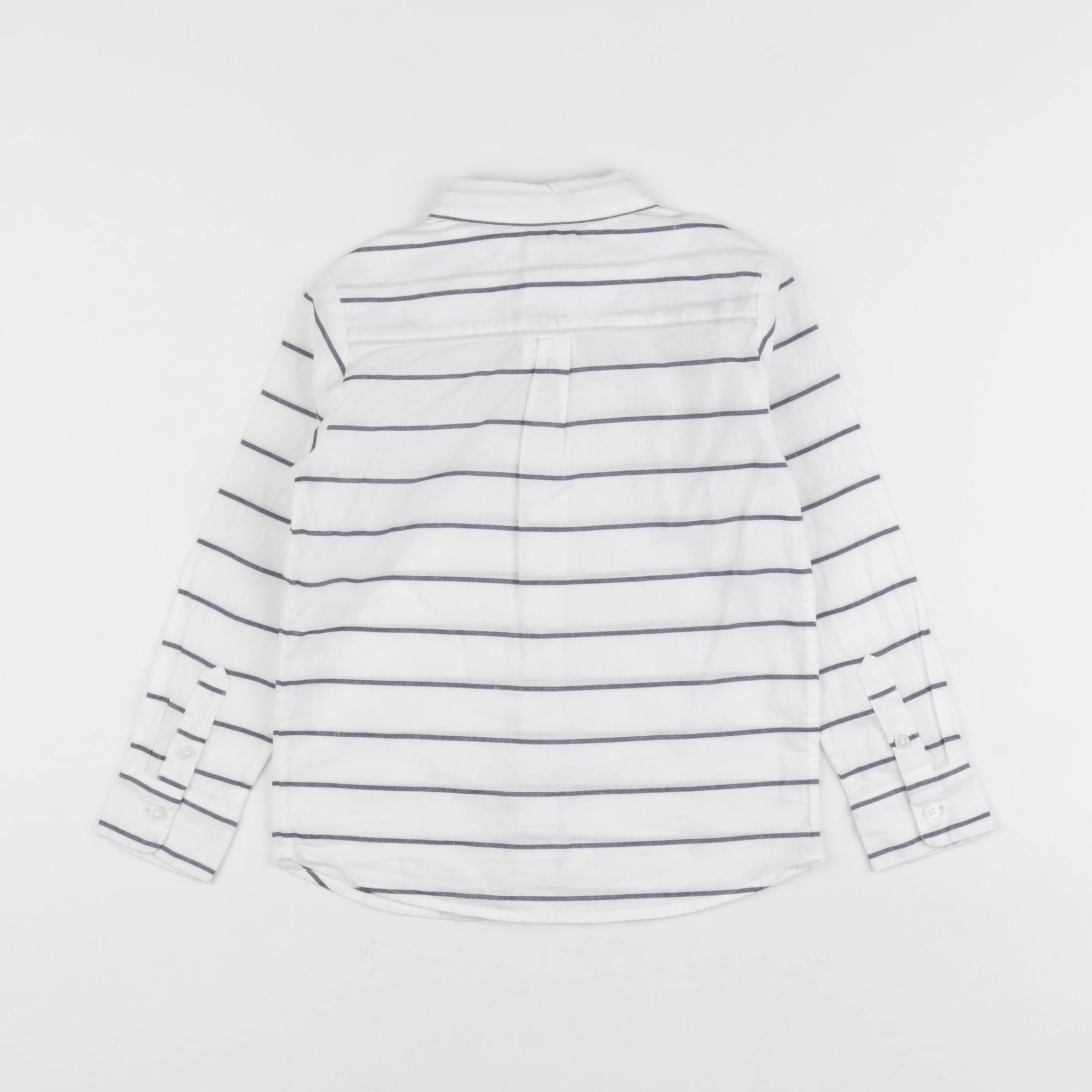 Jacadi - chemise blanc, bleu - 4 ans