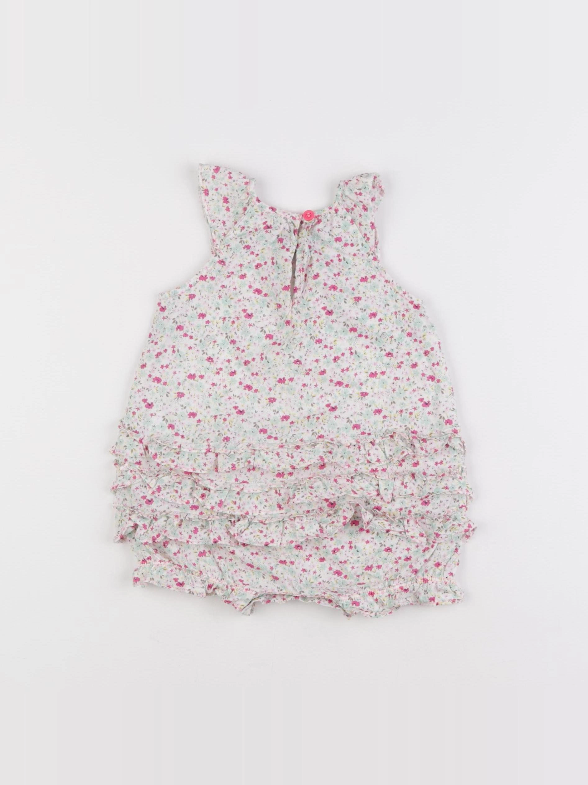 Petit Bateau - combinaison multicolore - 3 mois