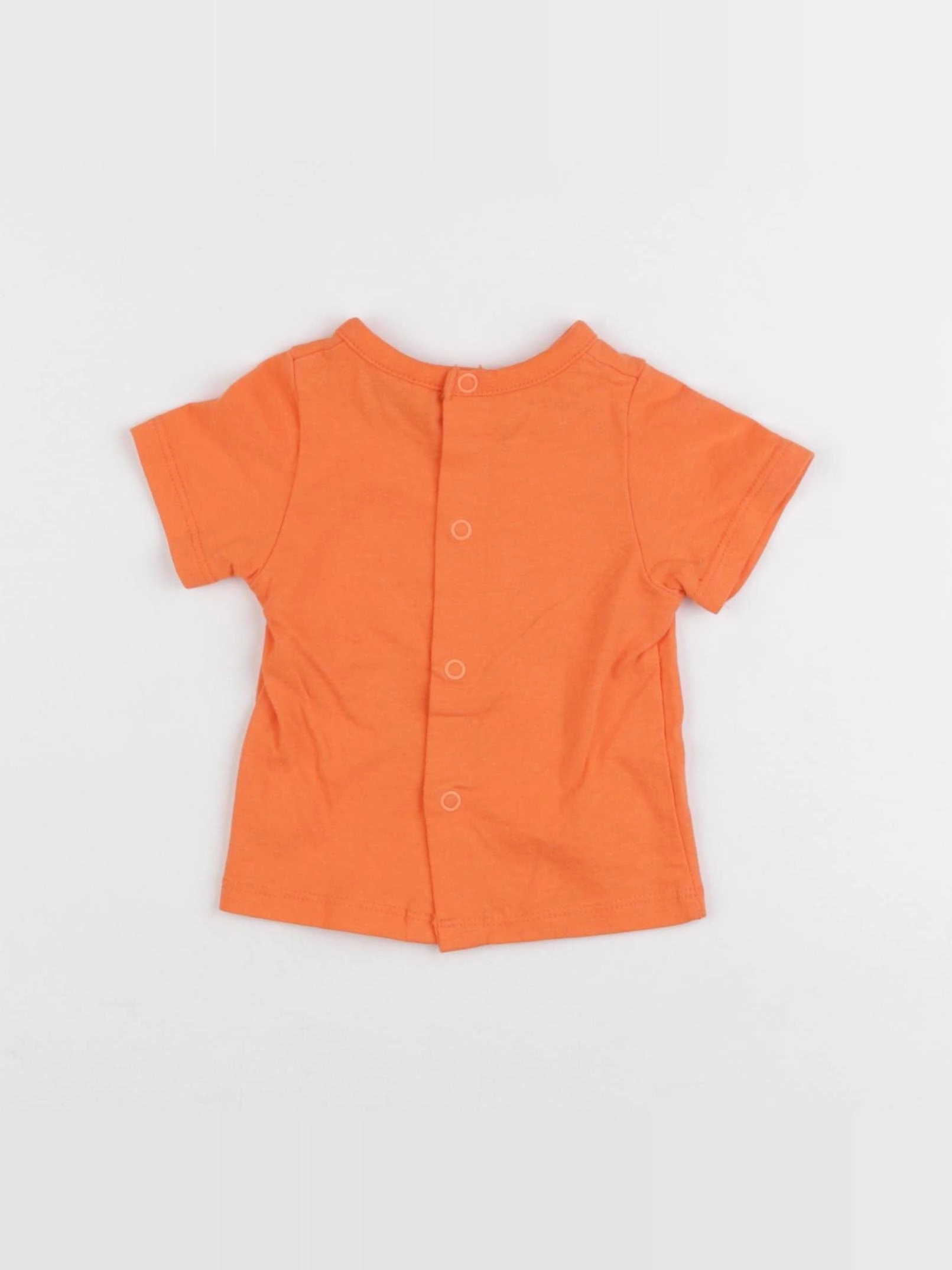 Tape à l'oeil - tee-shirt orange - 3 mois