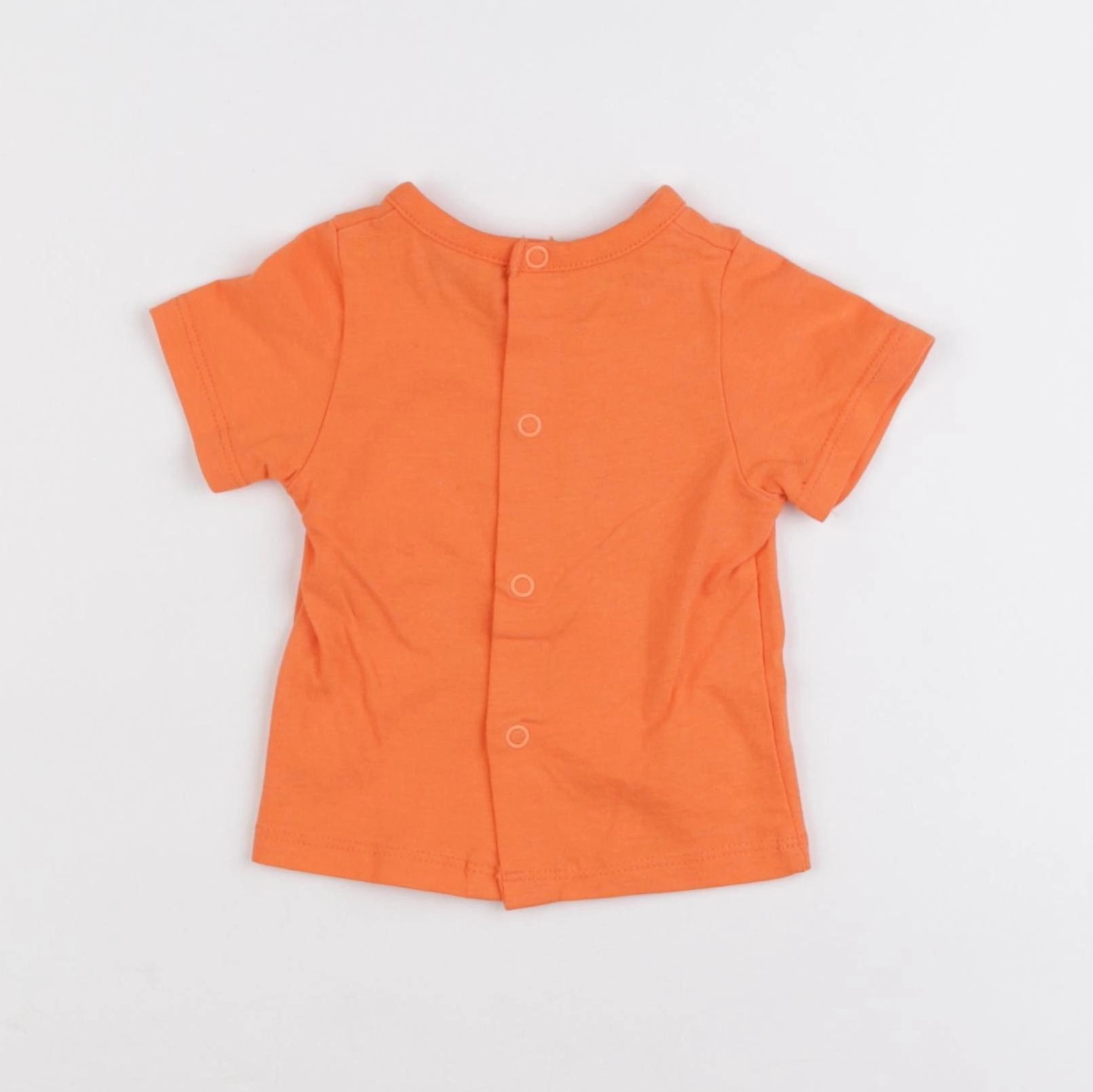 Tape à l'oeil - tee-shirt orange - 3 mois