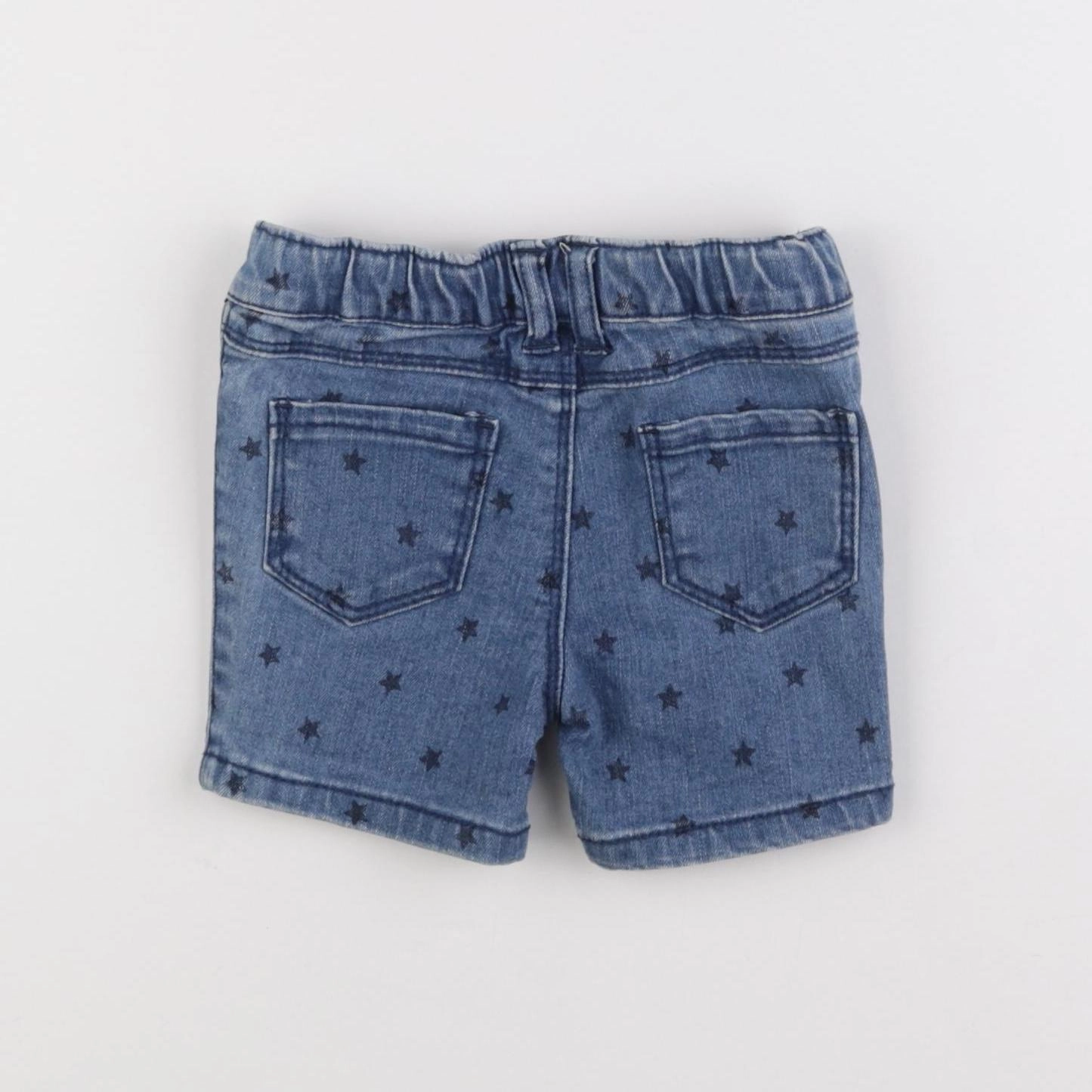 La Redoute - short bleu - 6 mois