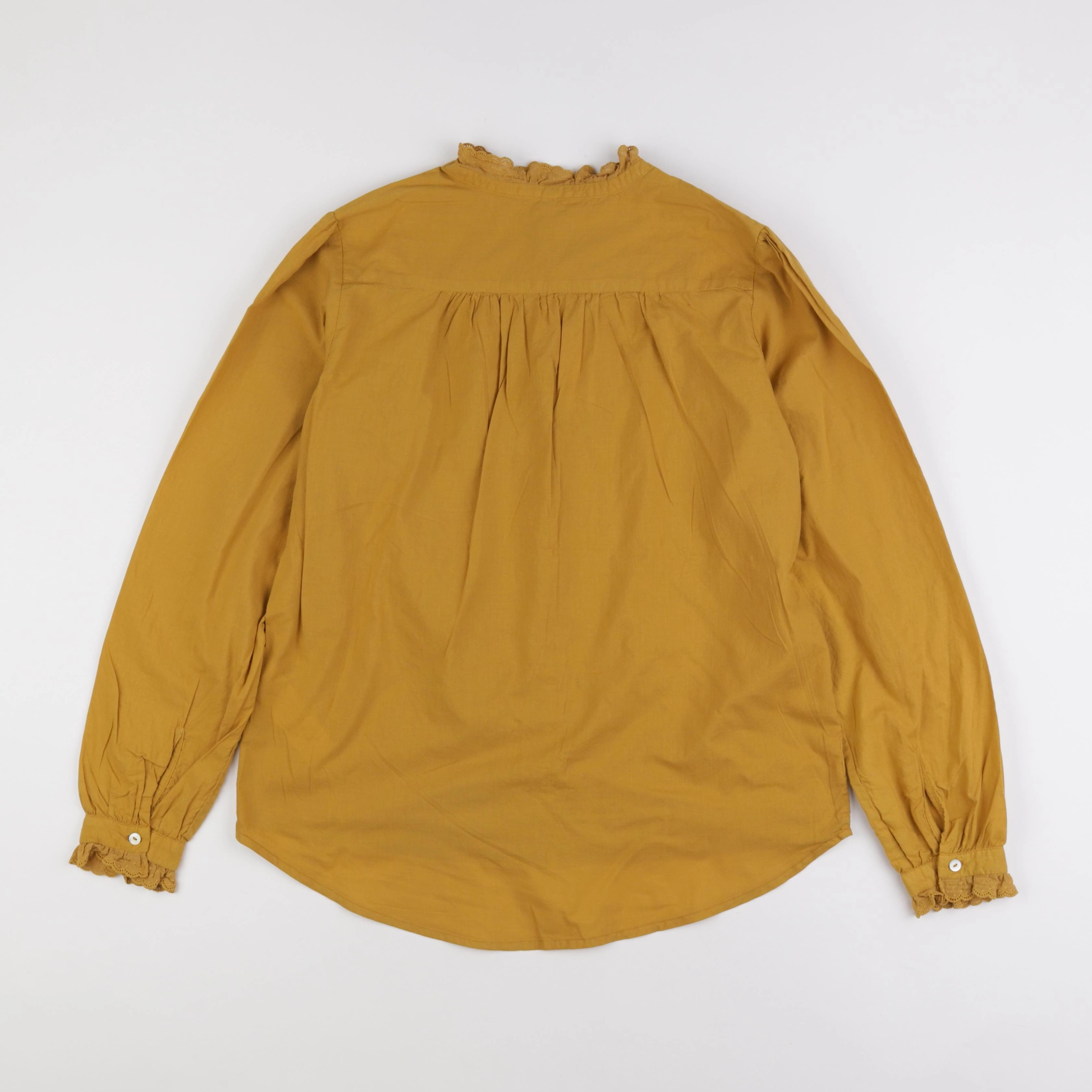 Bonton - blouse jaune - 14/16 ans