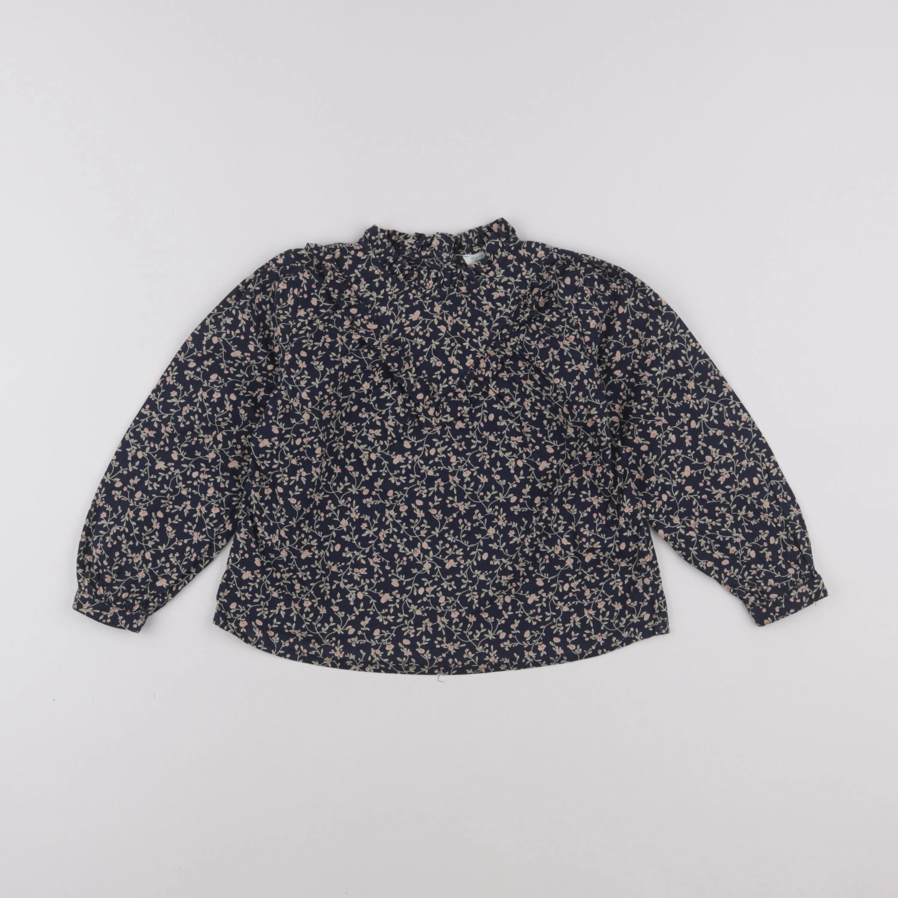 Vertbaudet - blouse bleu - 4 ans