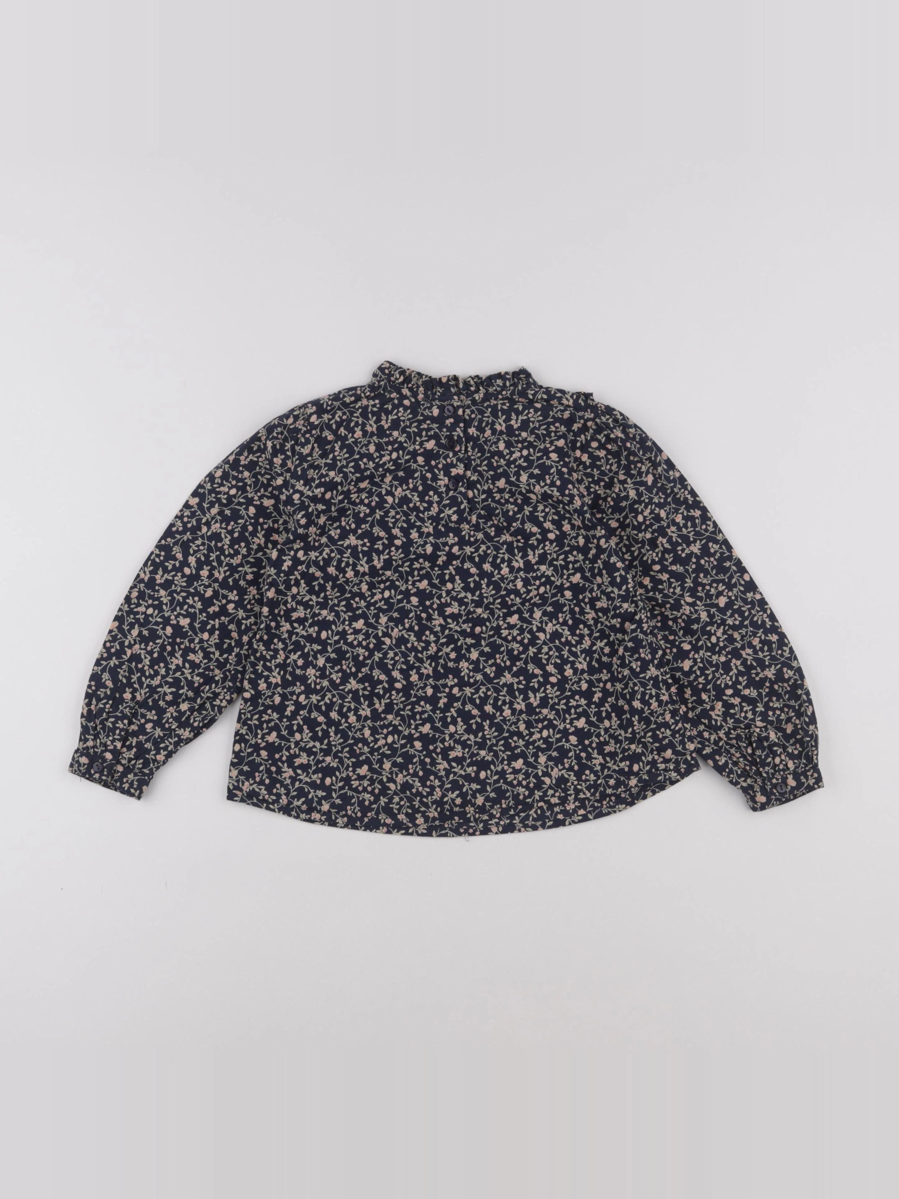 Vertbaudet - blouse bleu - 4 ans