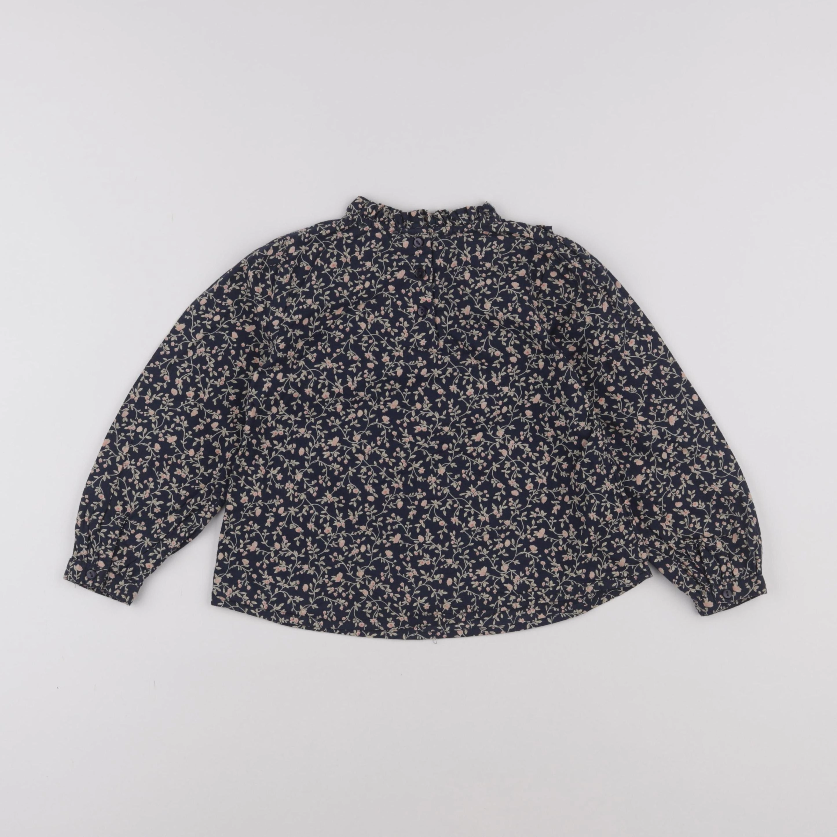 Vertbaudet - blouse bleu - 4 ans
