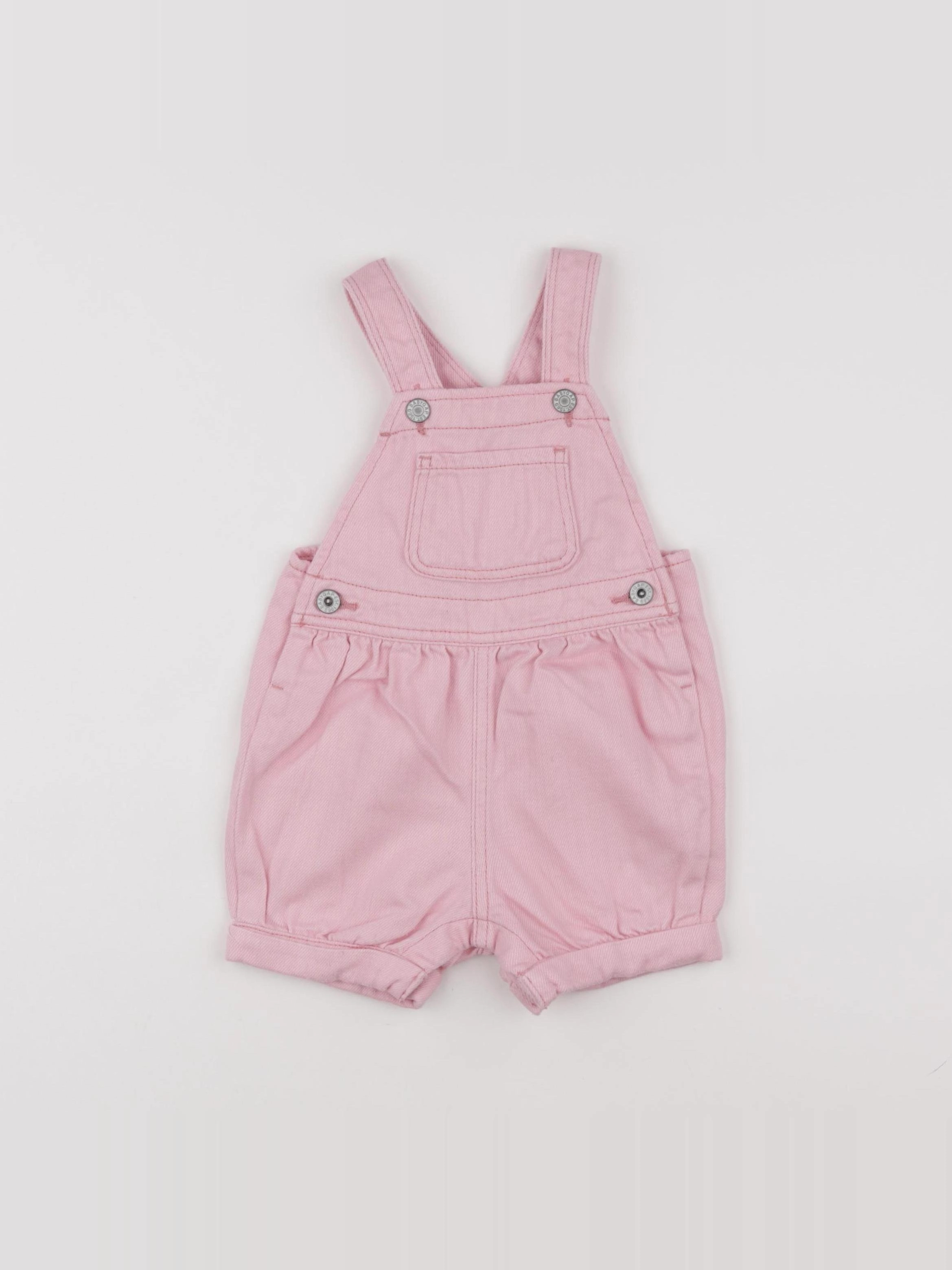 GAP - salopette rose - 6/12 mois