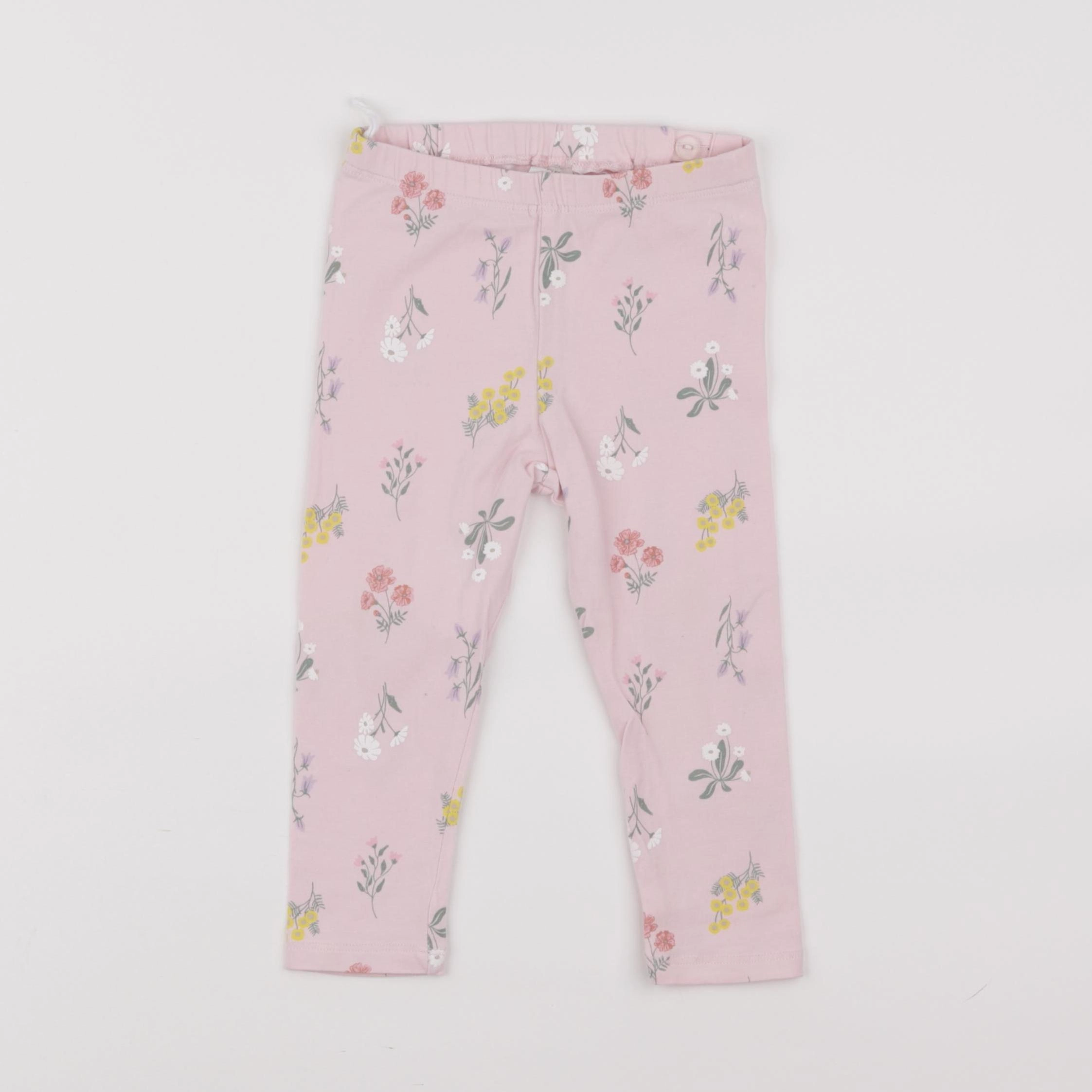 H&M - legging rose - 12/18 mois