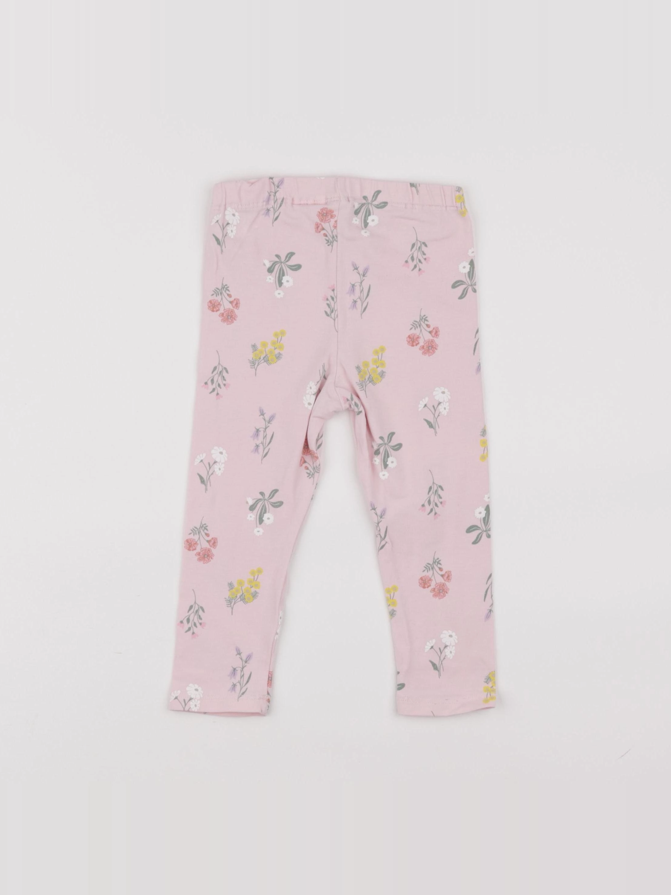 H&M - legging rose - 12/18 mois