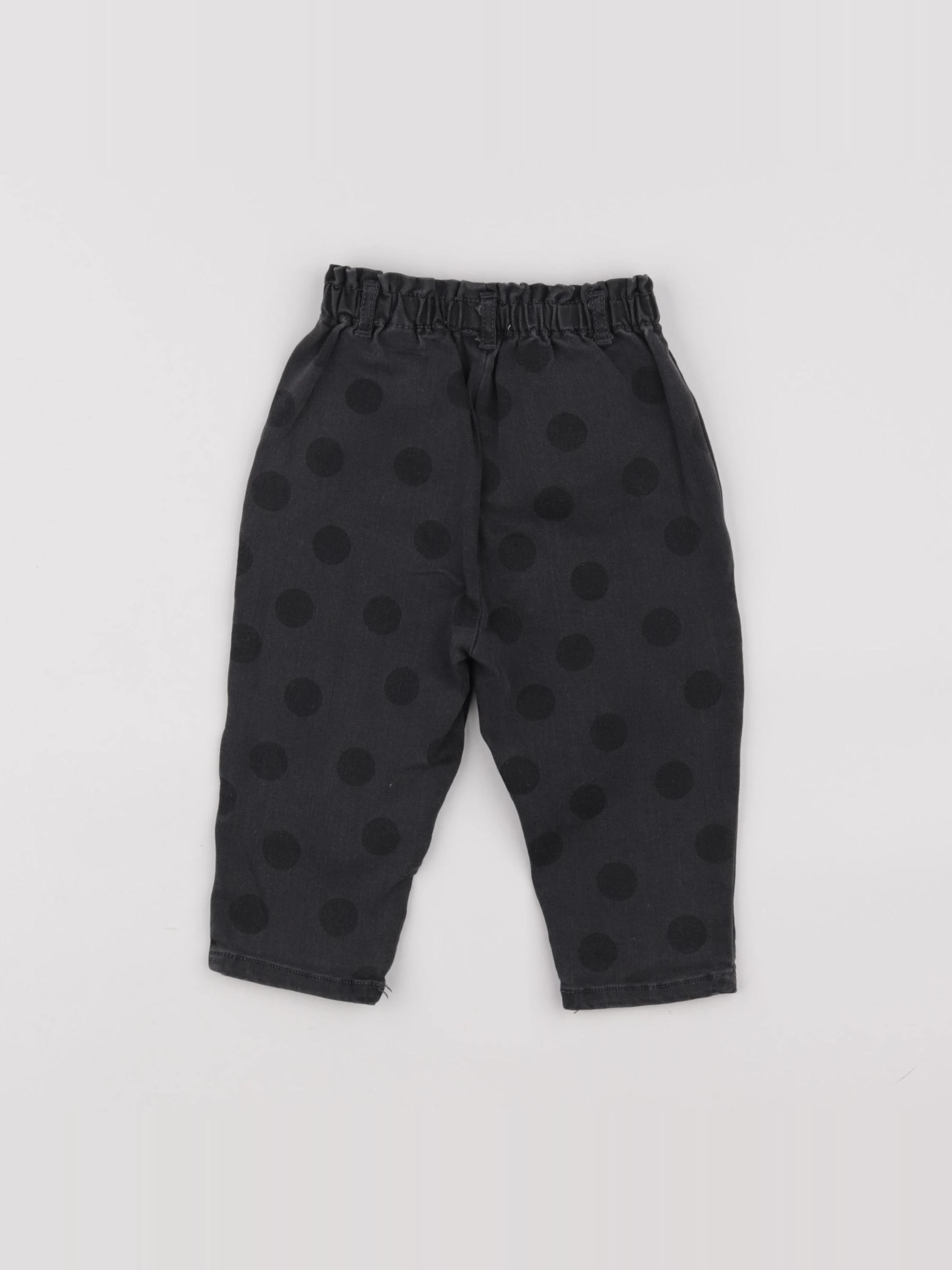 Zara - jean noir - 6/9 mois