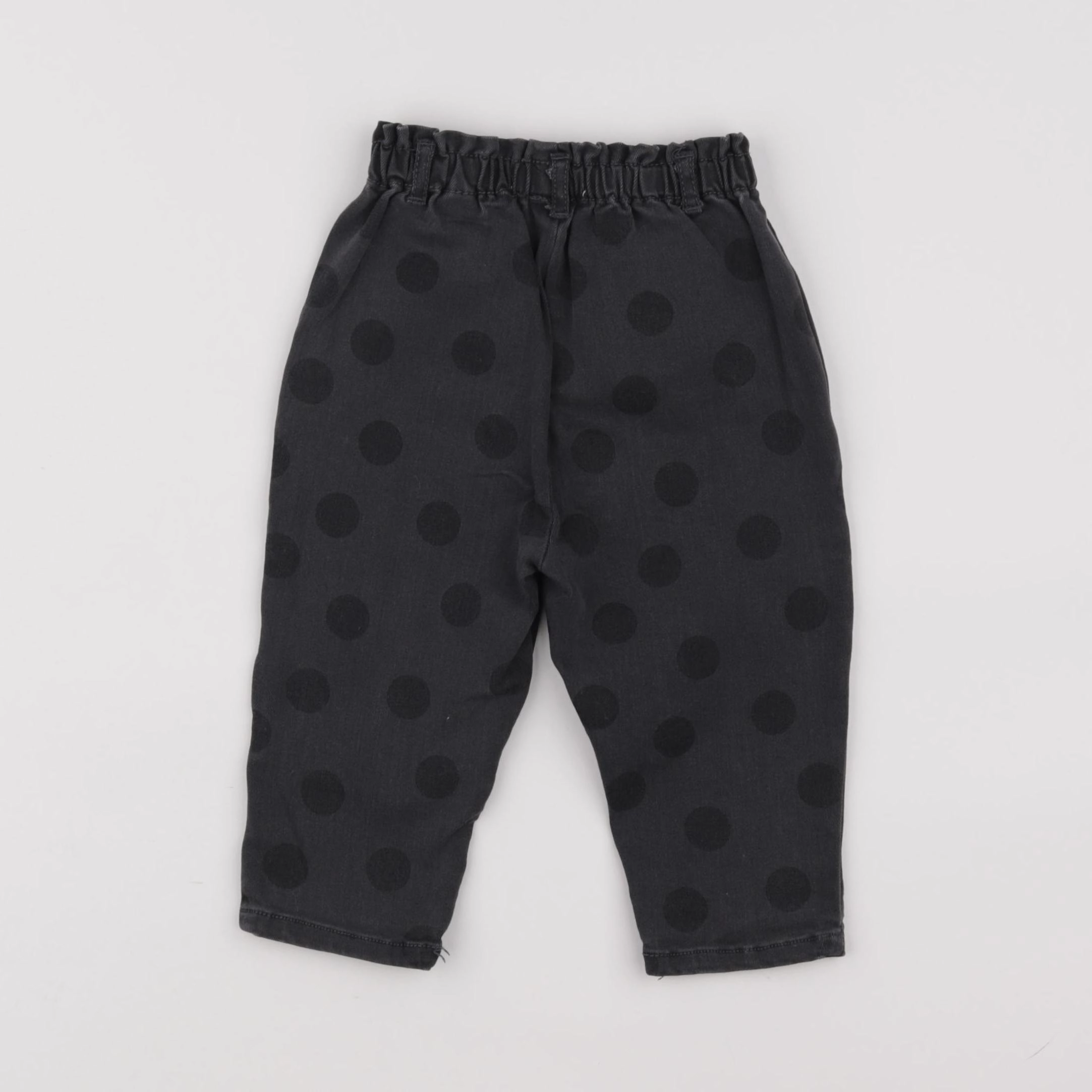 Zara - jean noir - 6/9 mois