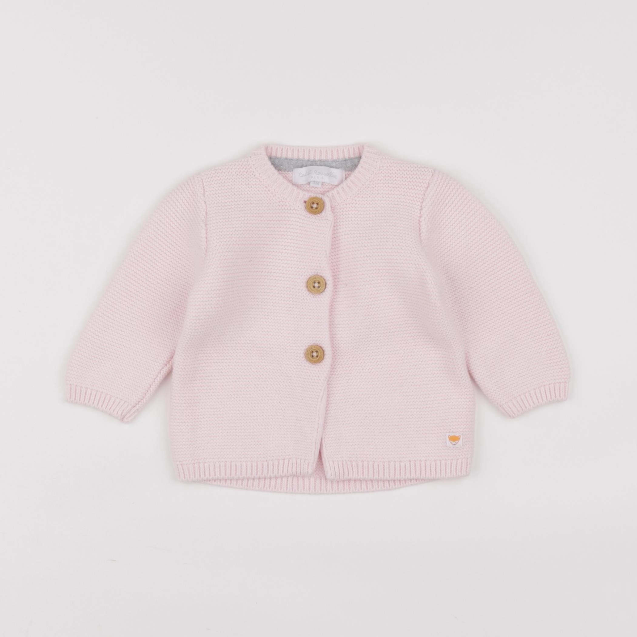 Cadet Rousselle - gilet rose - 3 mois