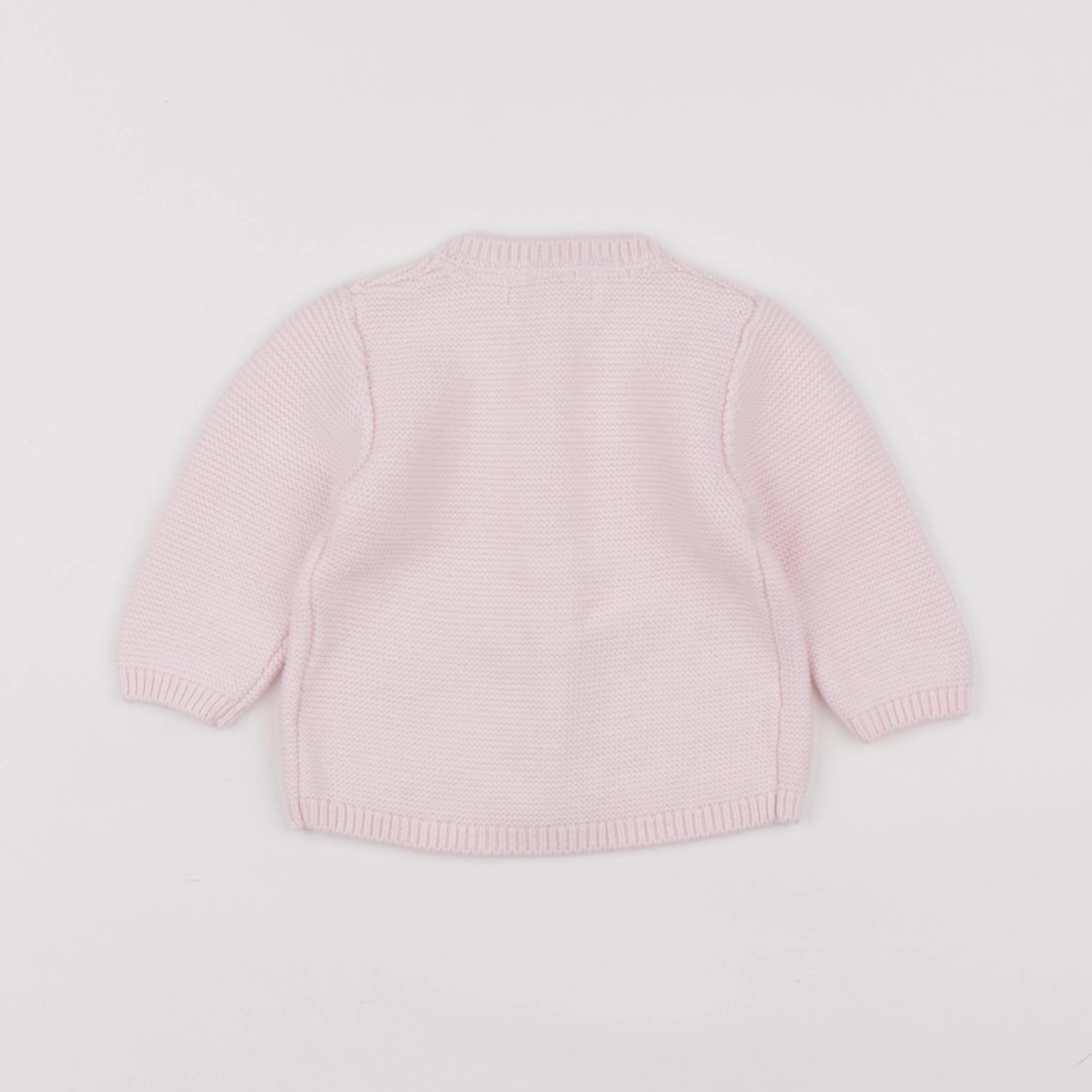 Cadet Rousselle - gilet rose - 3 mois