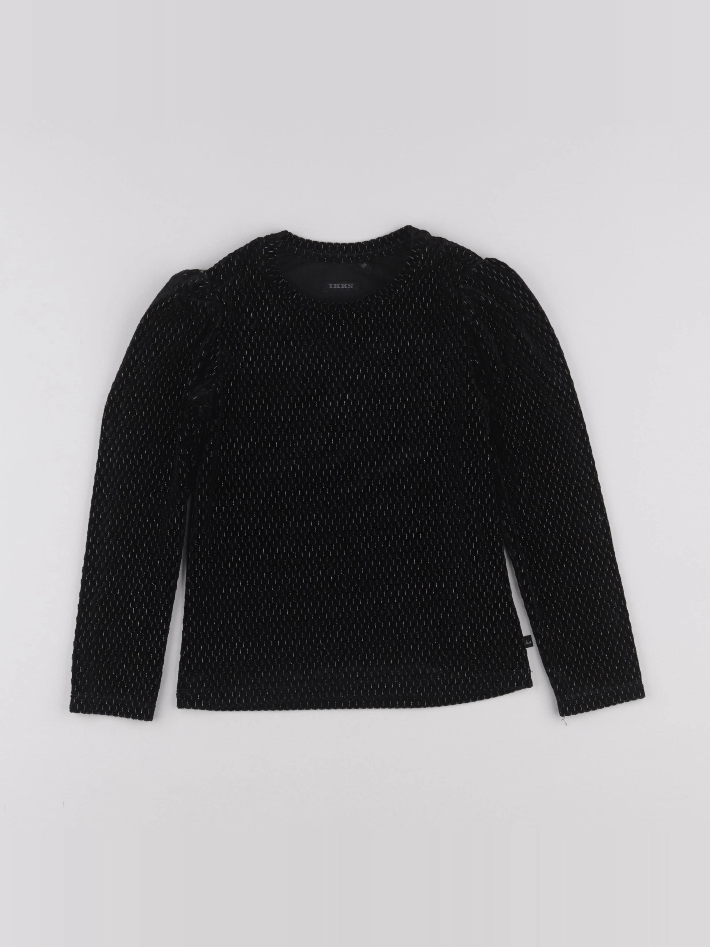 IKKS - pull noir, or - 5 ans