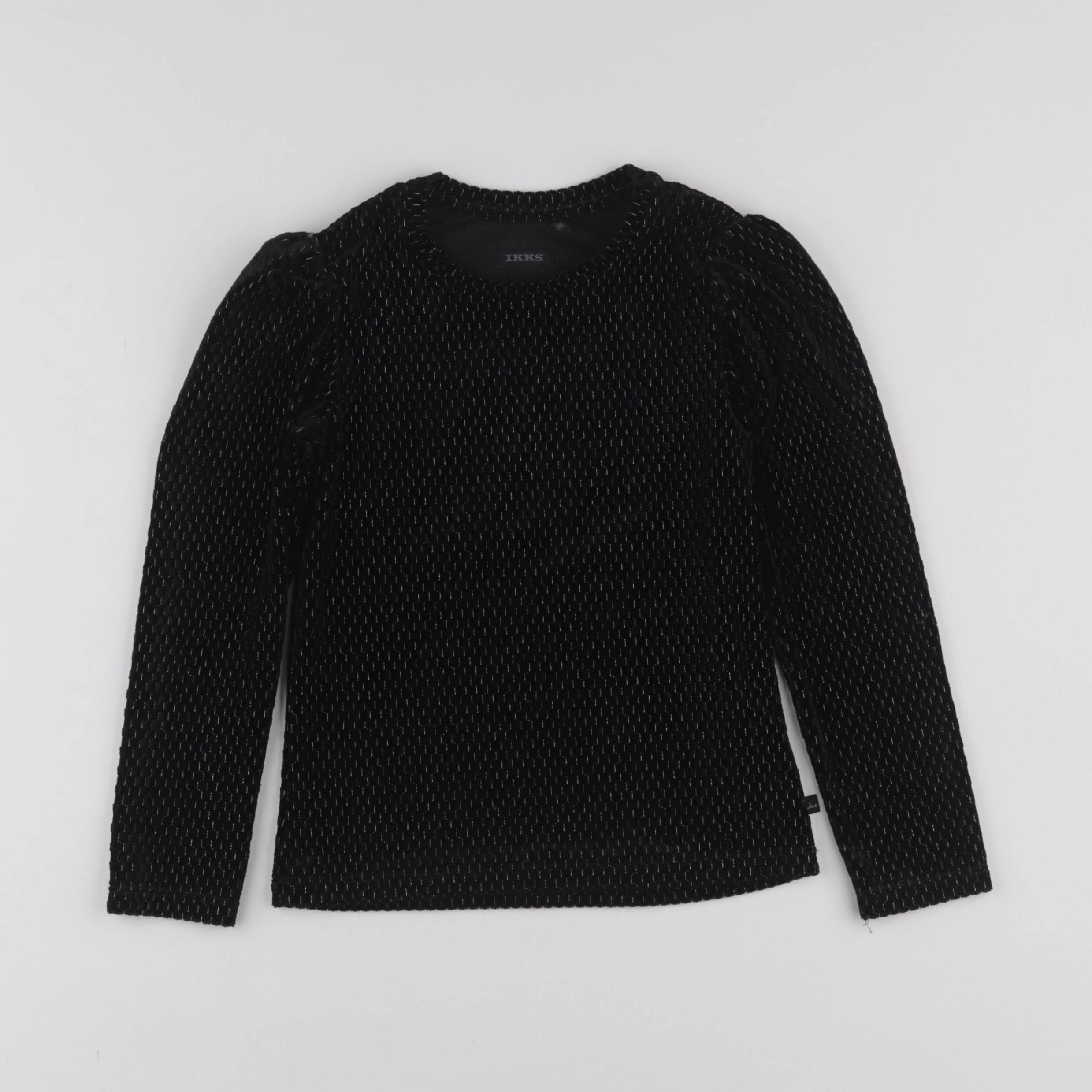 IKKS - pull noir, or - 5 ans