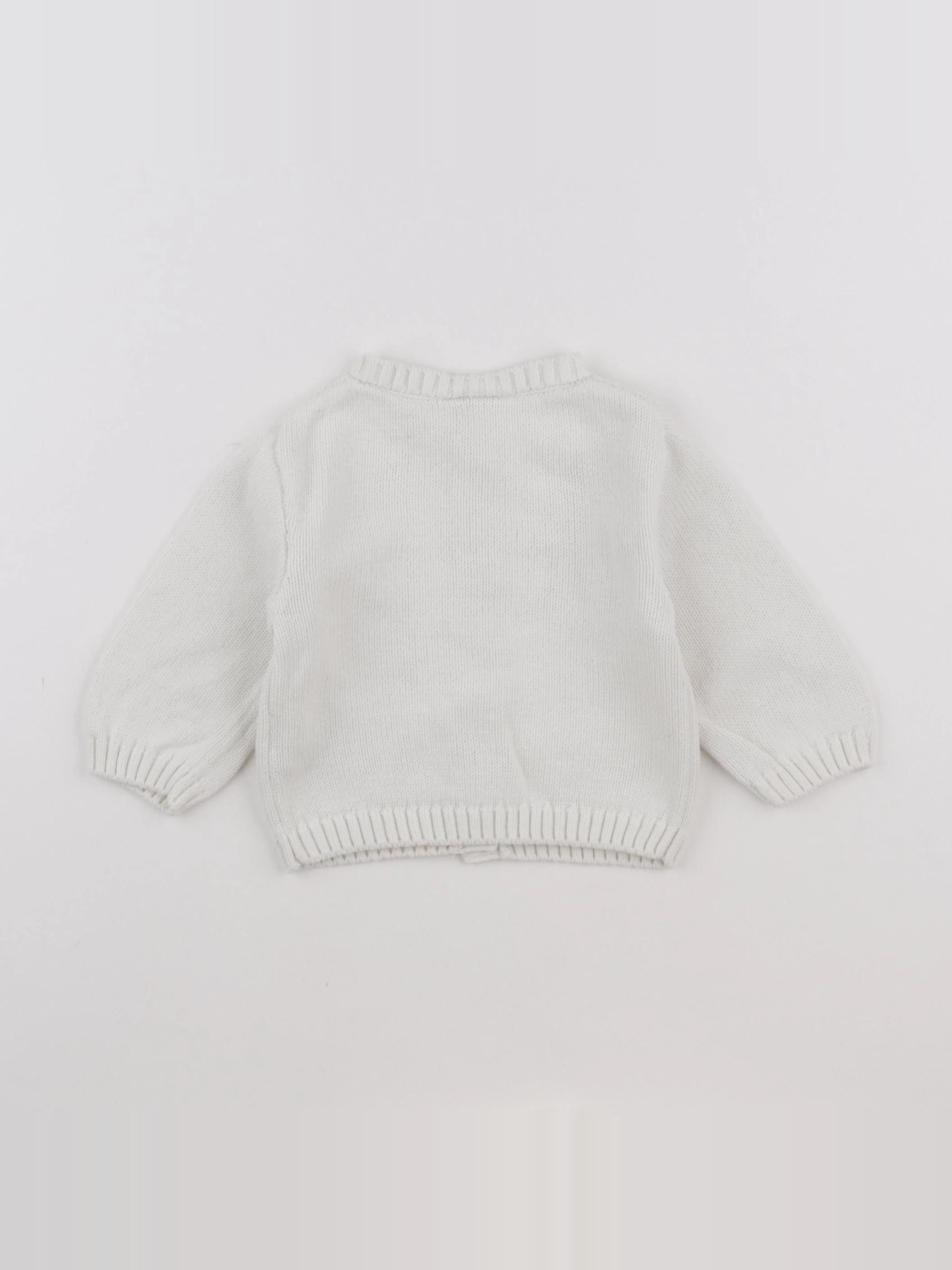 Tape à l'oeil - gilet beige - 12 mois
