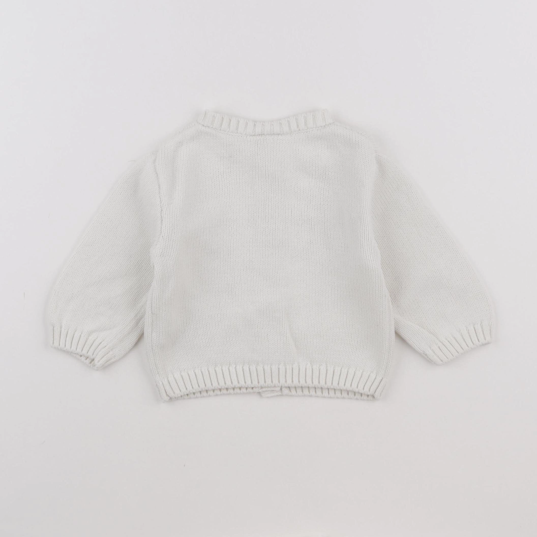 Tape à l'oeil - gilet beige - 12 mois