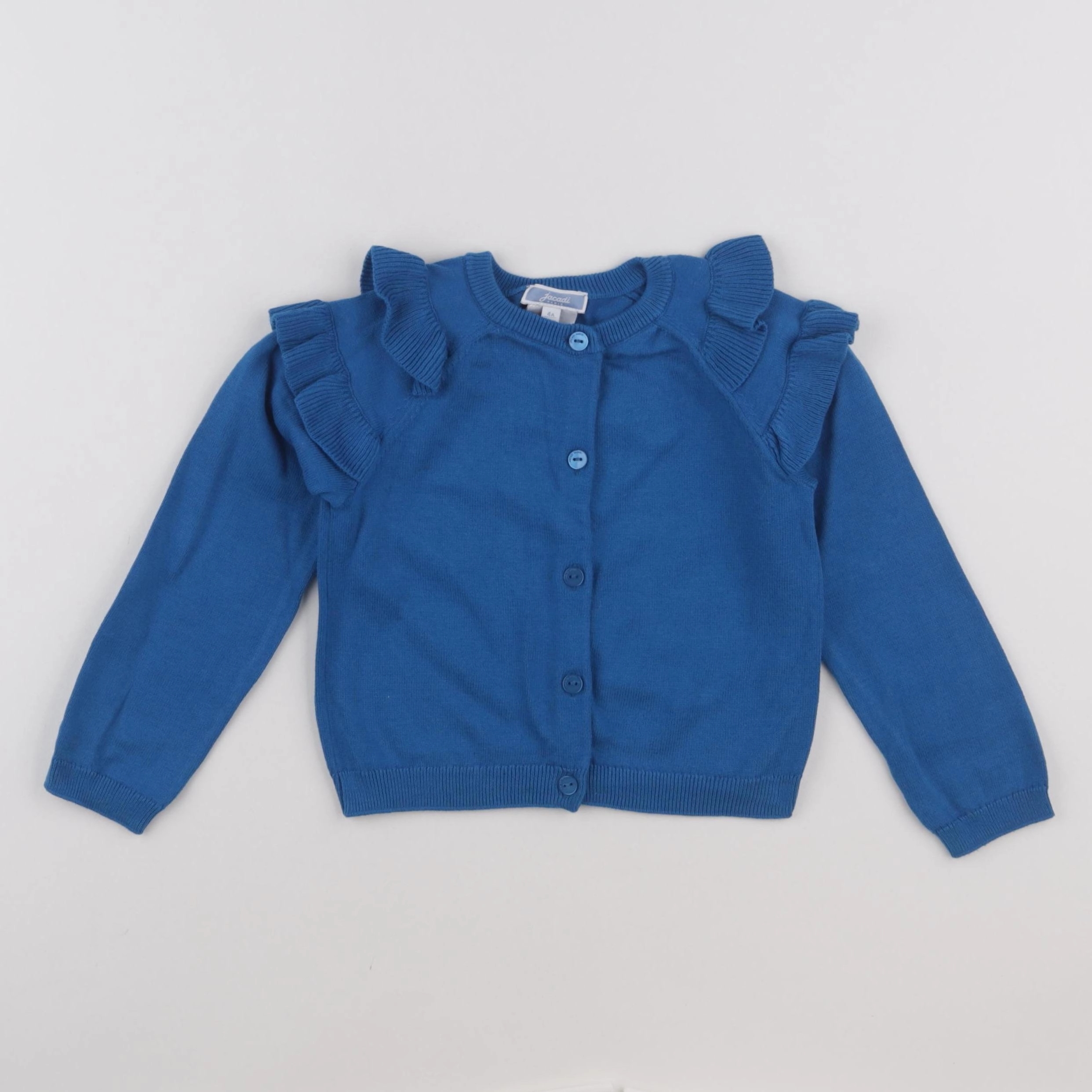 Jacadi - gilet bleu - 4 ans