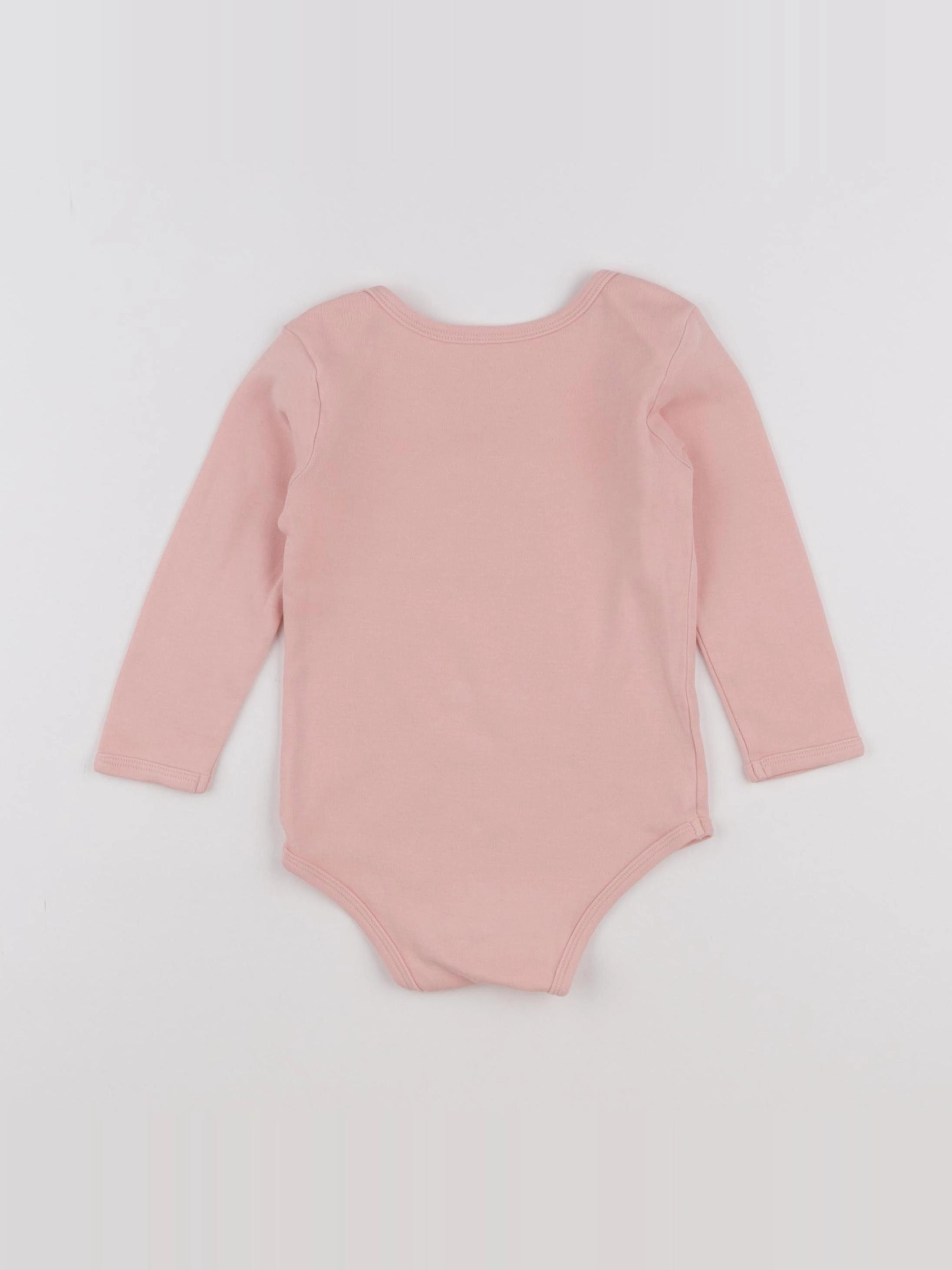 Vertbaudet - body rose - 18 mois