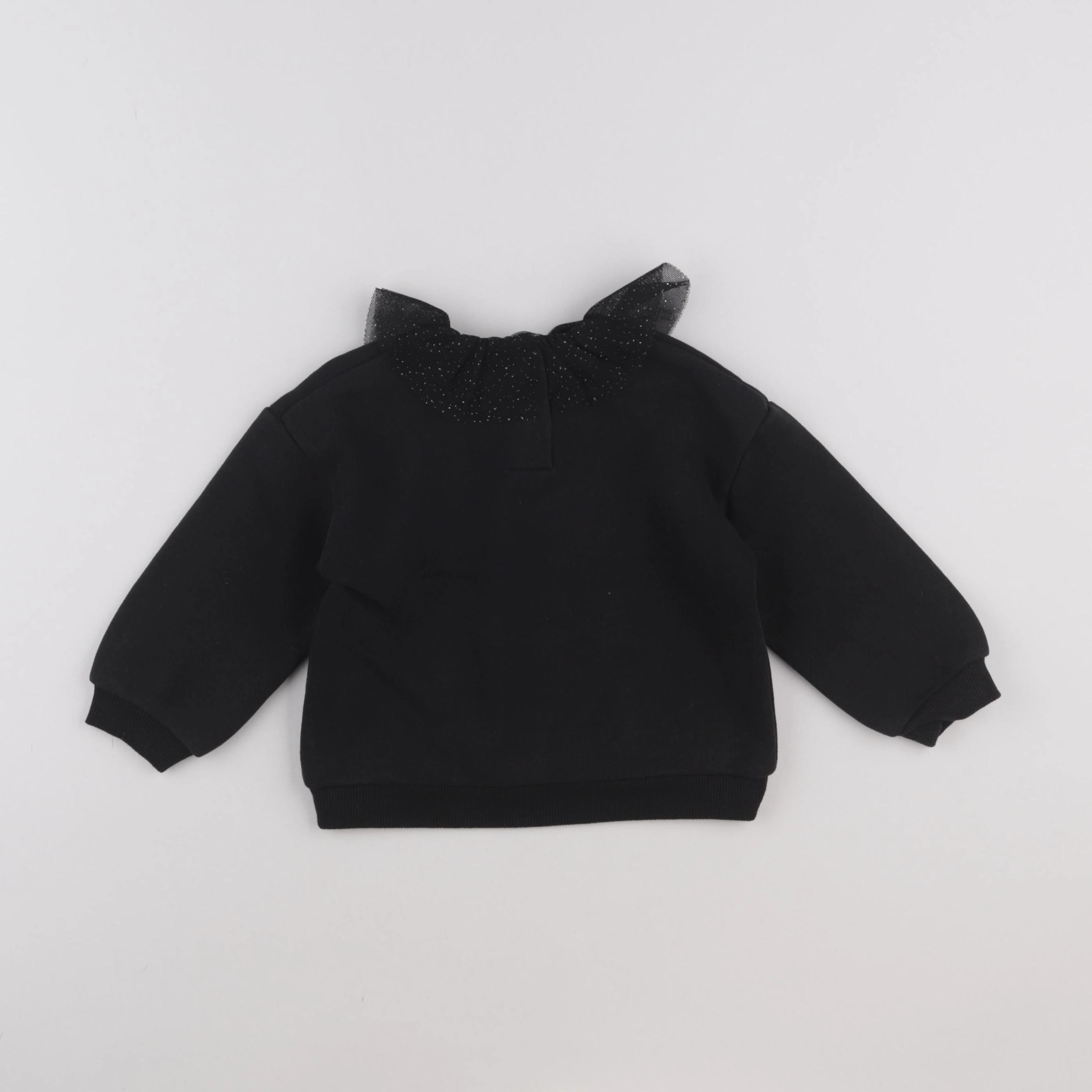 Tape à l'oeil - sweat noir - 2 ans