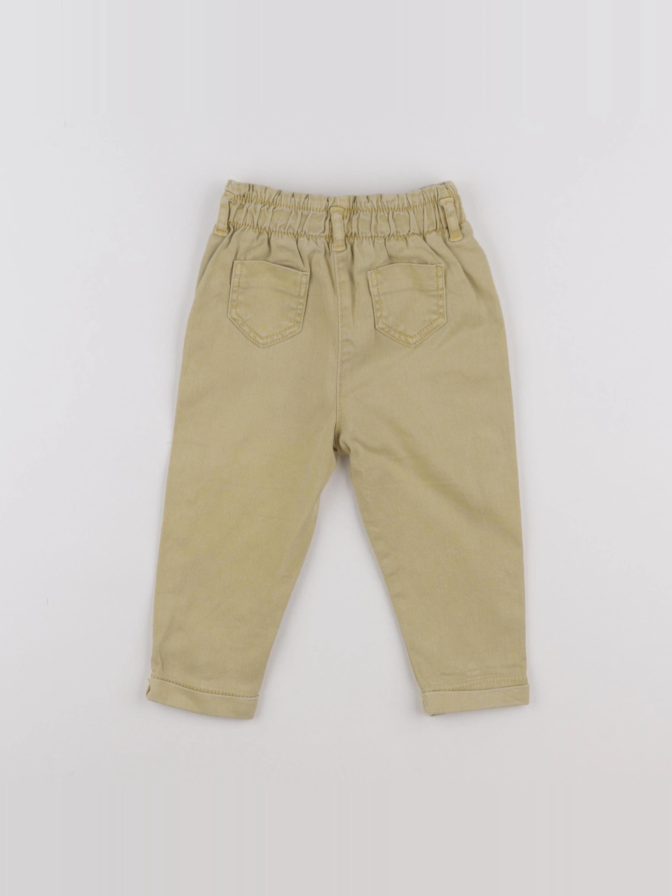 Tape à l'oeil - pantalon jaune - 18 mois