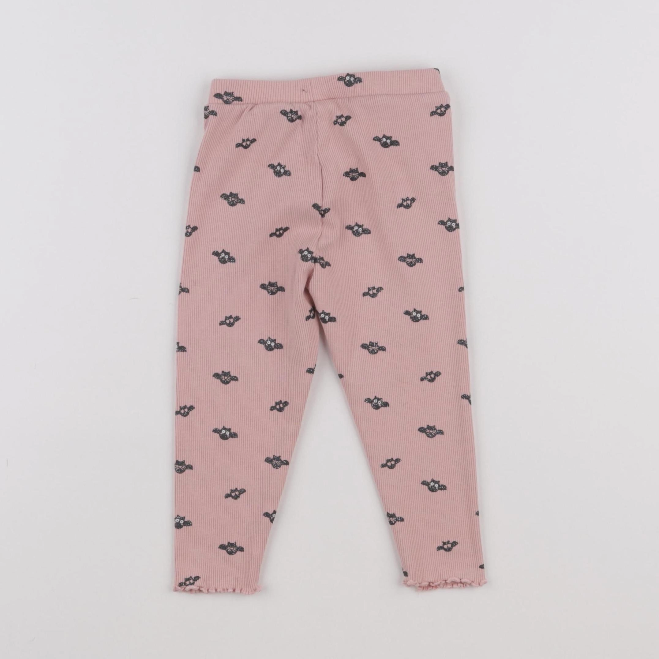 Tape à l'oeil - legging rose - 2 ans