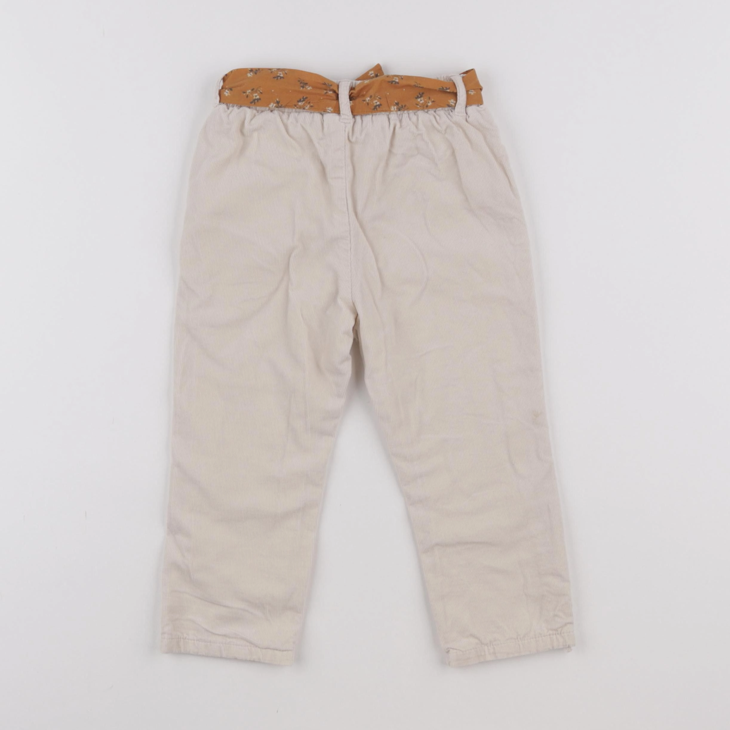 Vertbaudet - pantalon beige - 2 ans