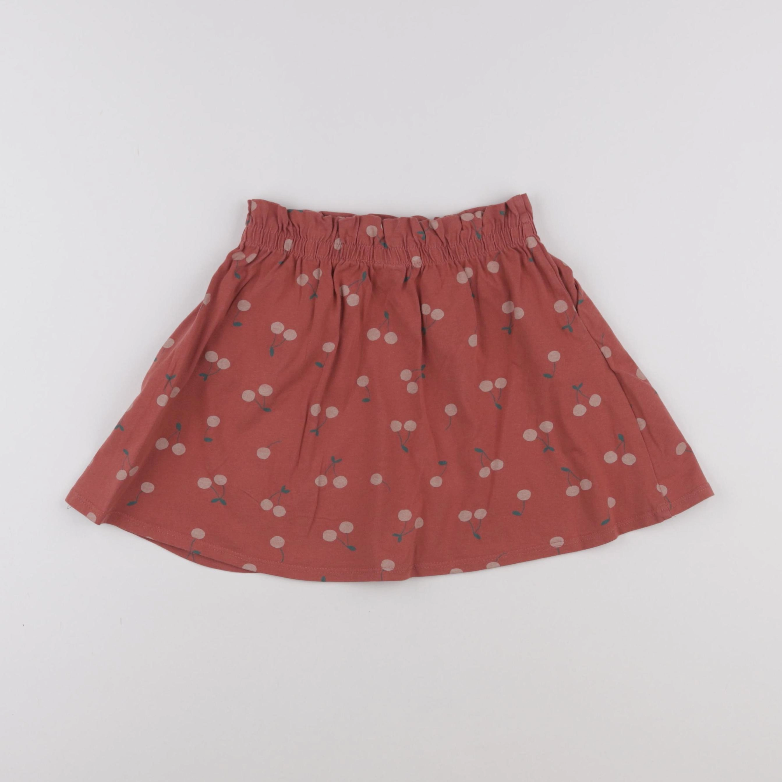 Vertbaudet - jupe rouge - 5 ans