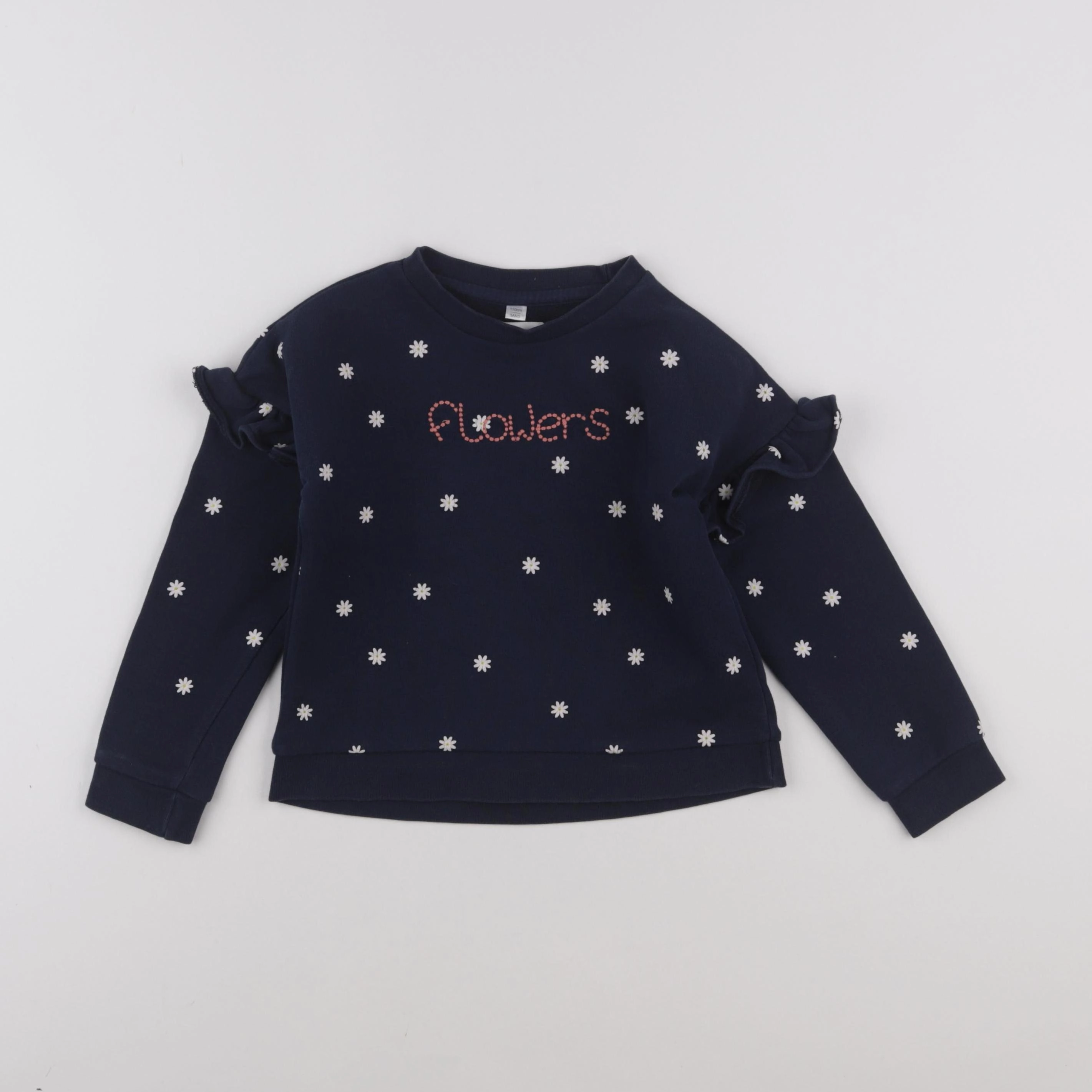 Vertbaudet - sweat bleu - 5 ans
