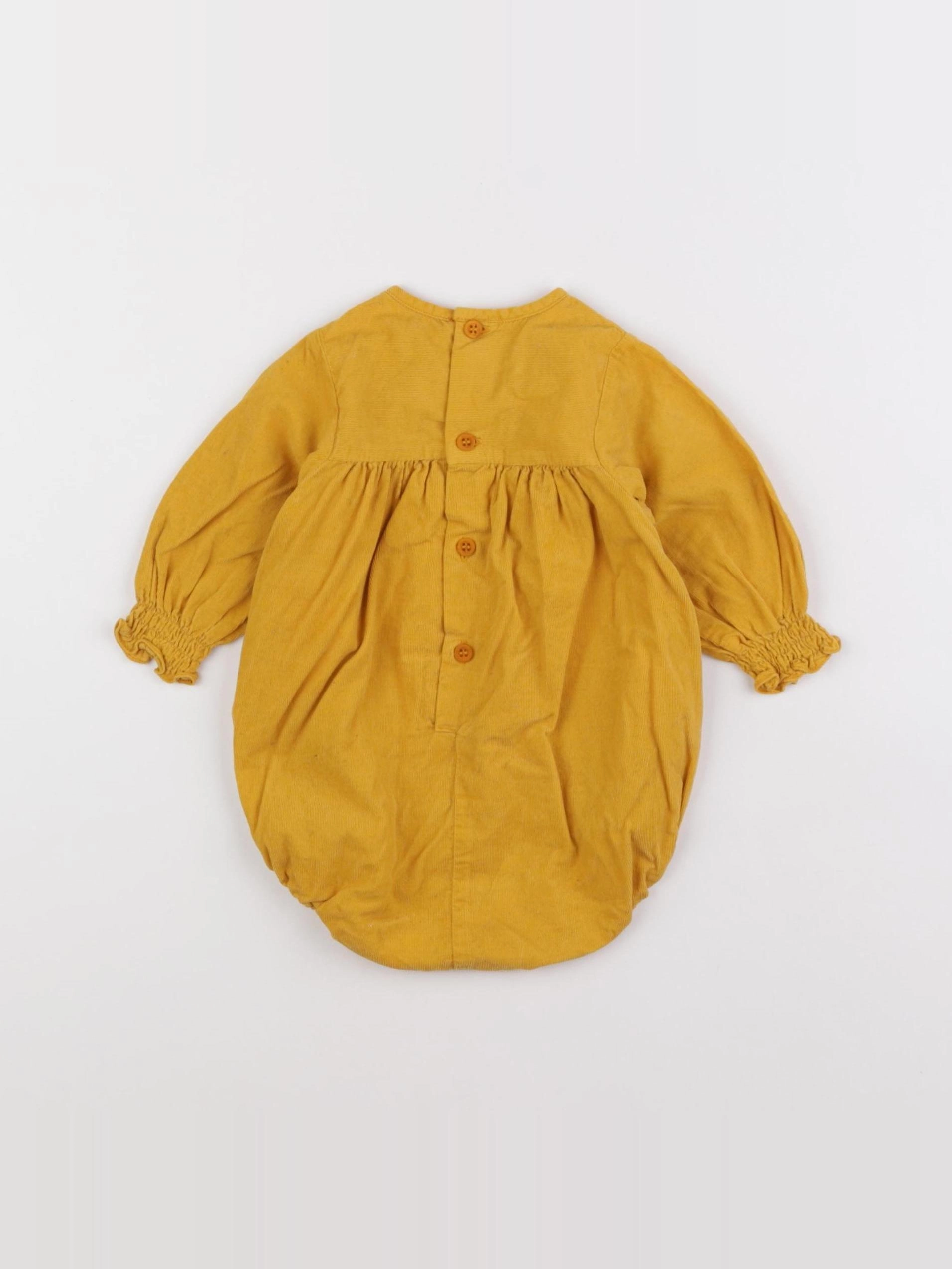 Bonton - combinaison jaune - 3 mois