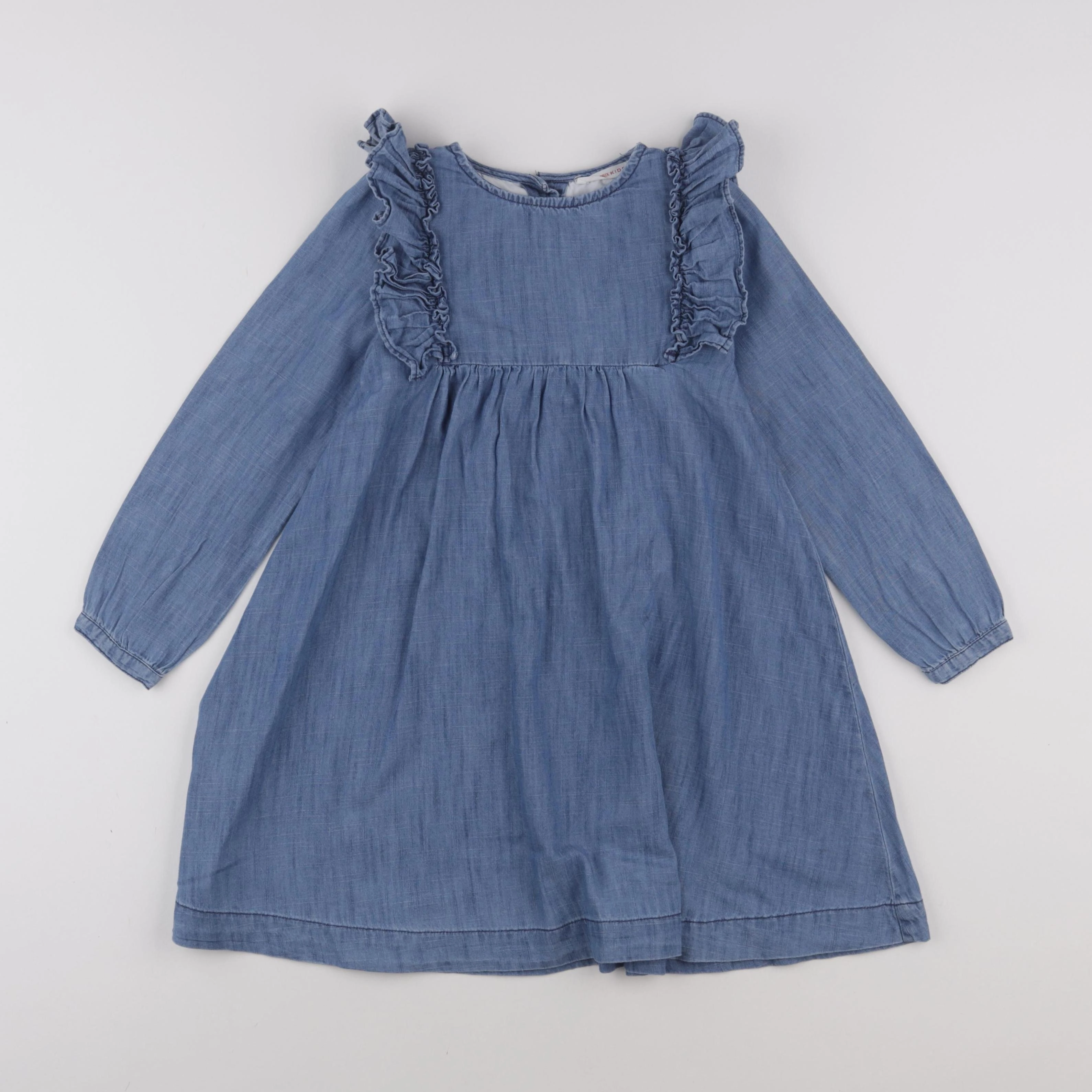 Monoprix - robe bleu - 6 ans