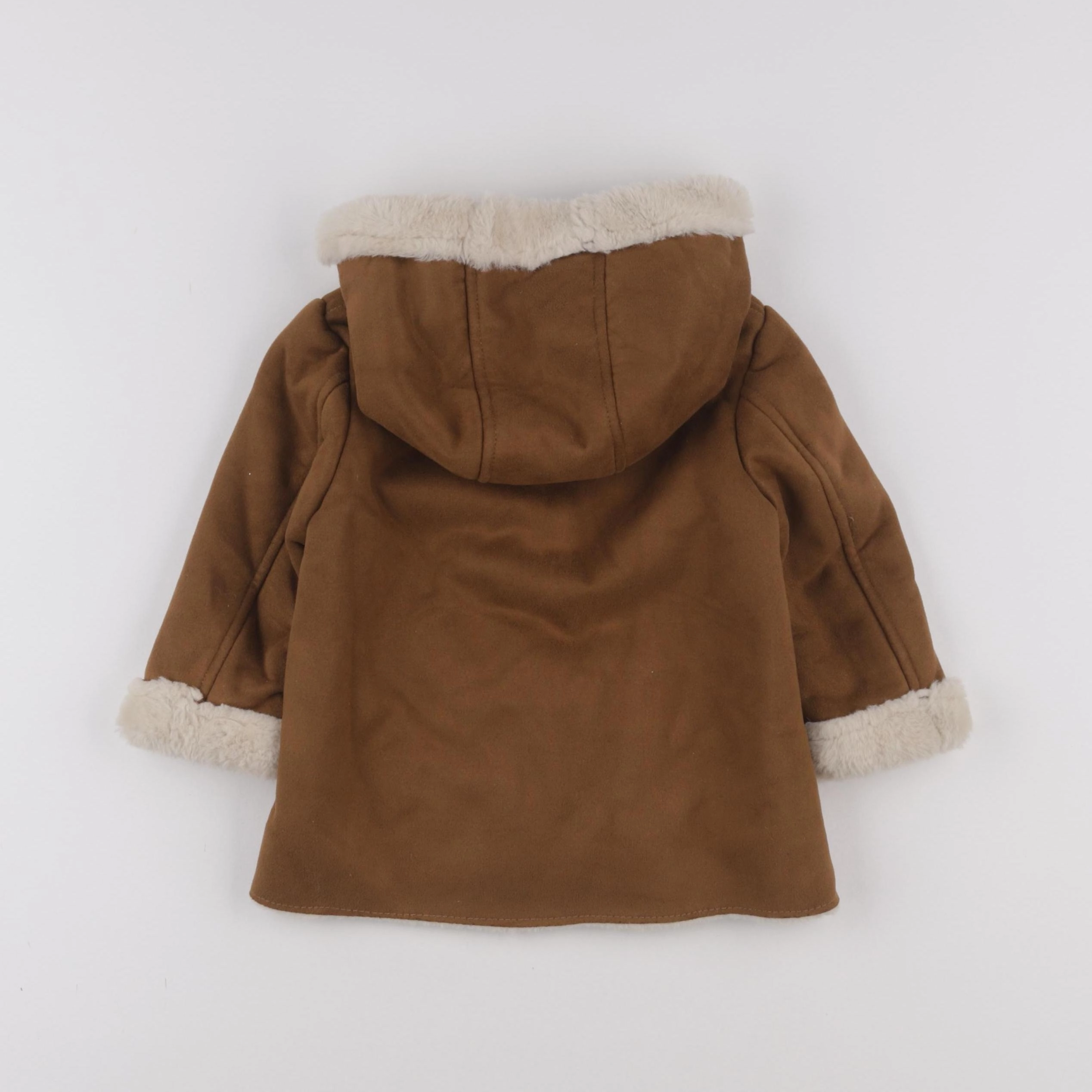 Mango - manteau marron - 18/24 mois