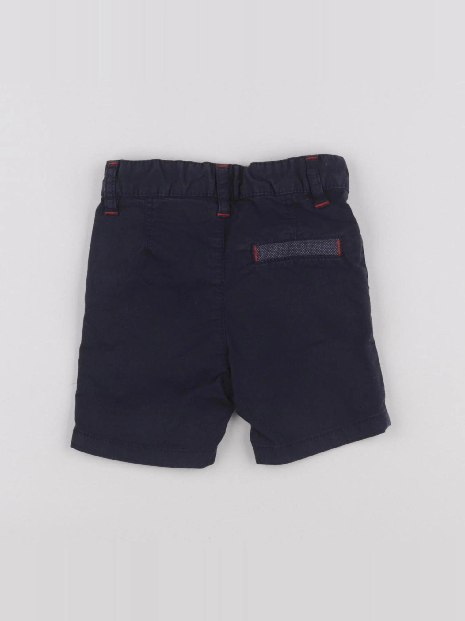 IKKS - short bleu - 6 mois