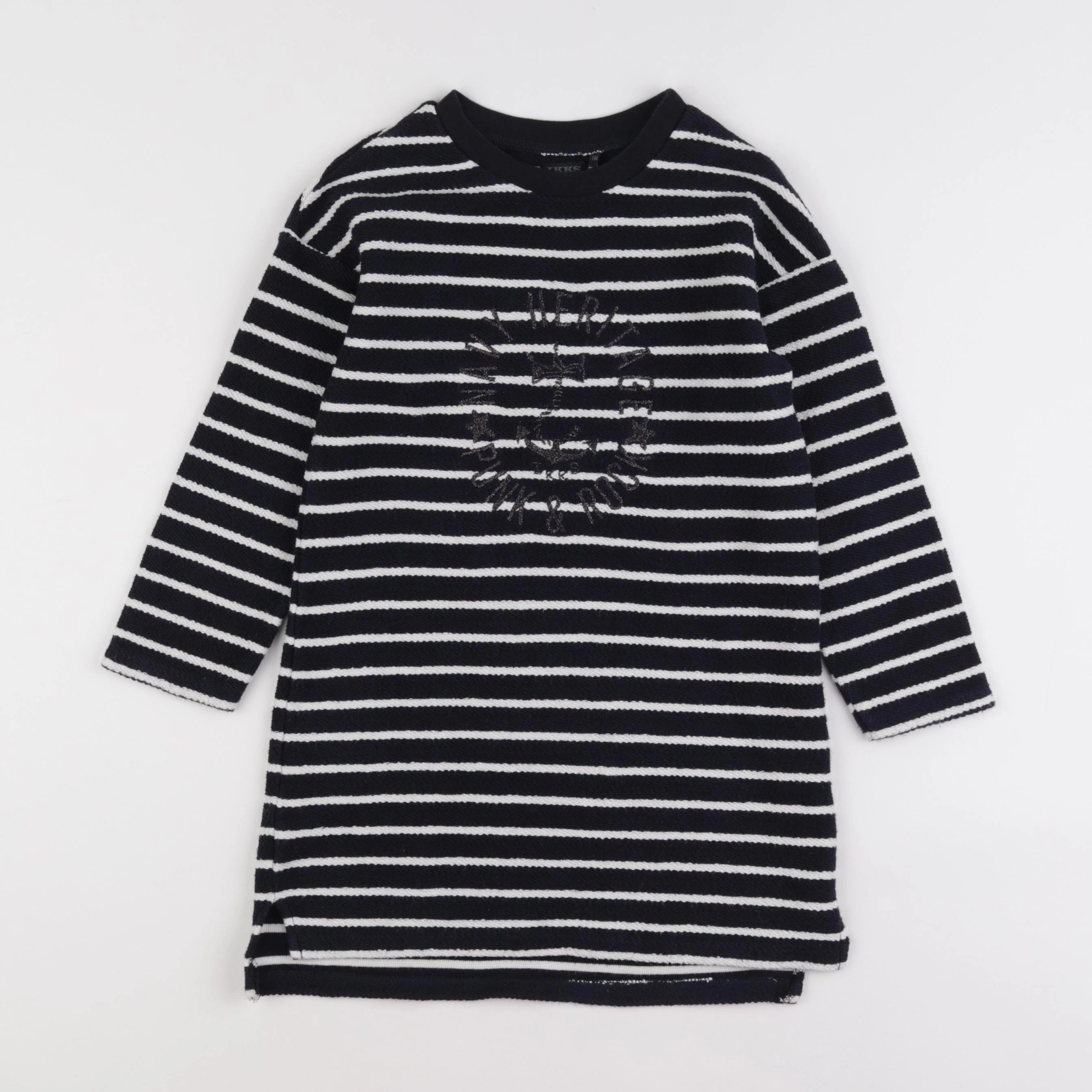 IKKS - robe bleu - 6 ans