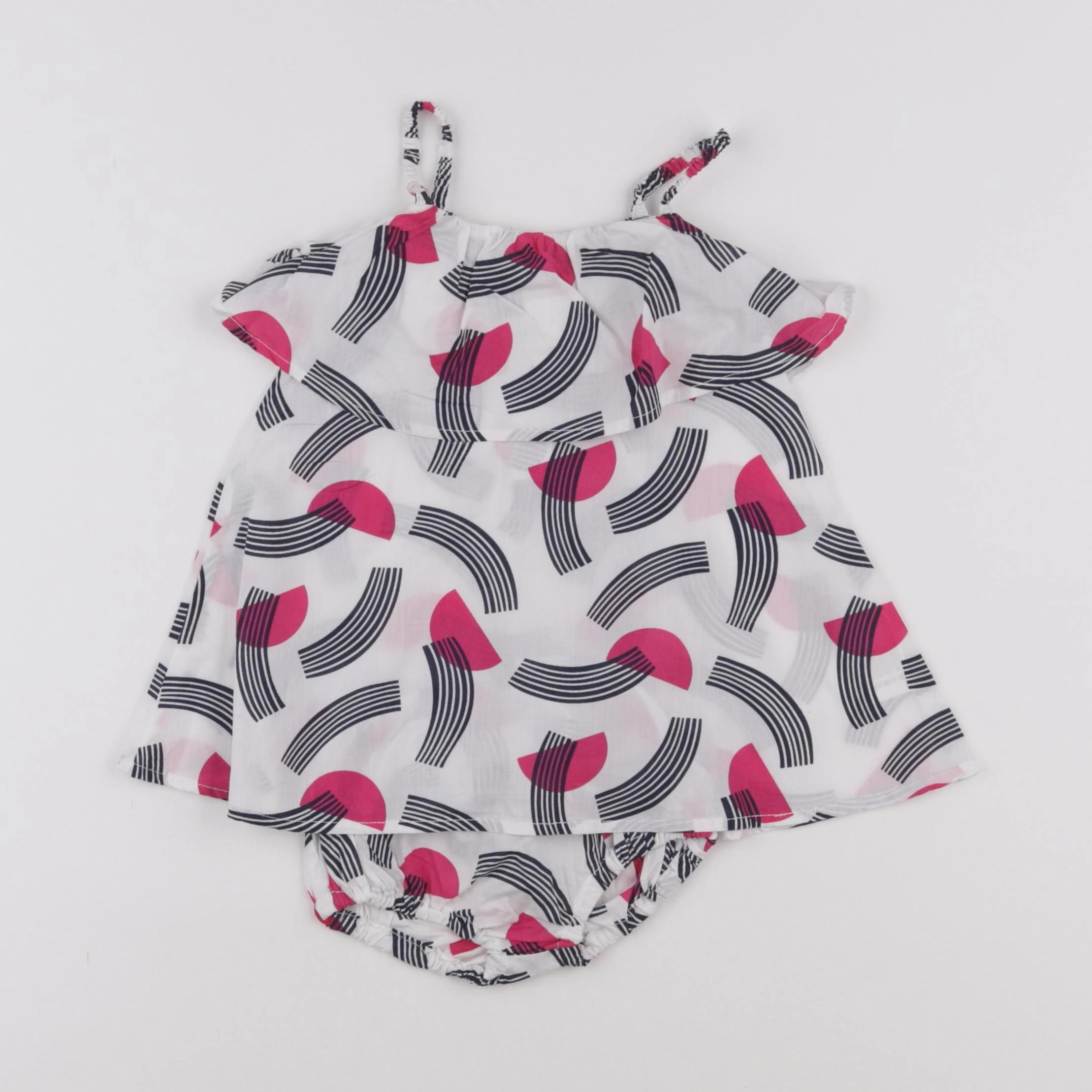 Natalys - robe multicolore - 6 mois