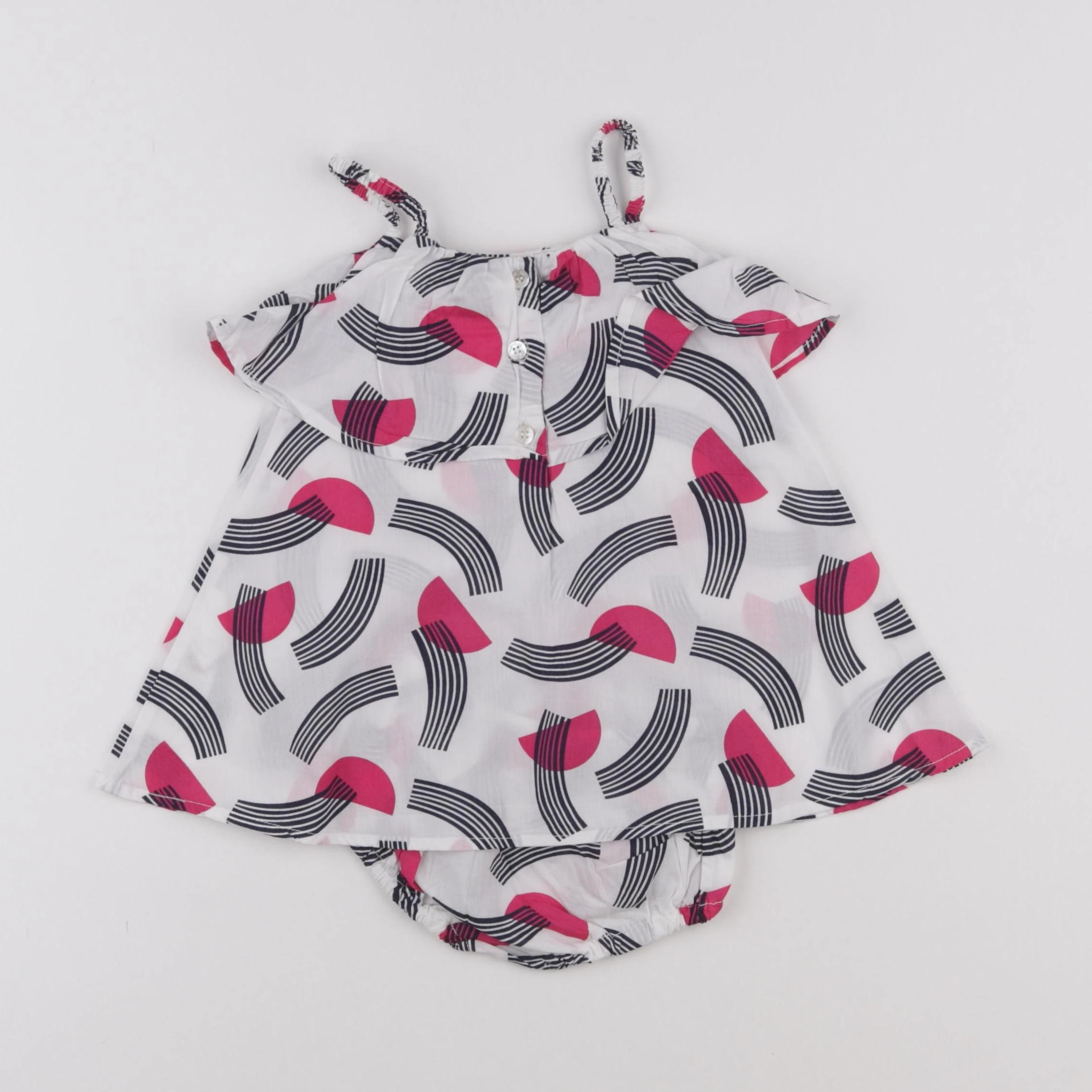 Natalys - robe multicolore - 6 mois