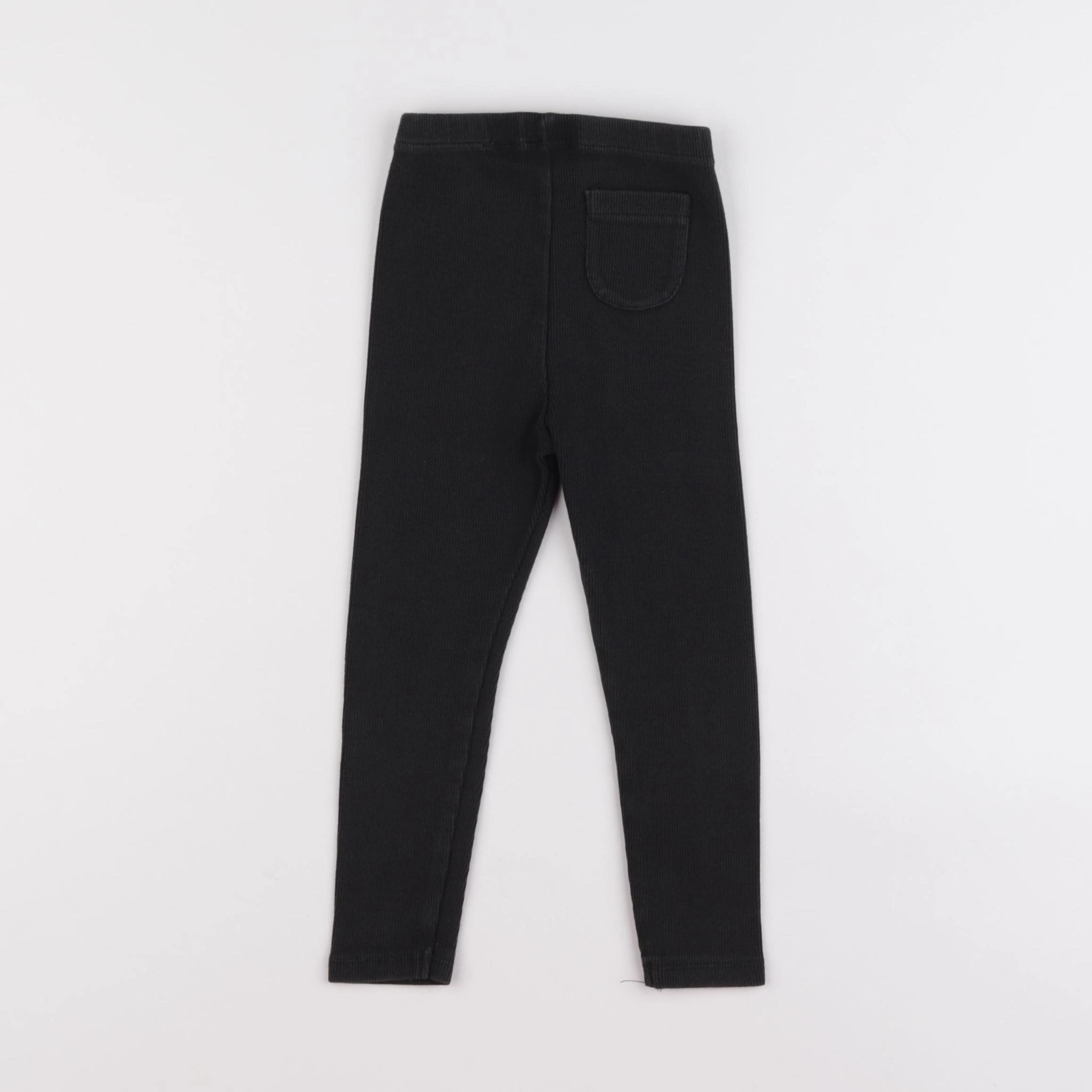 Zara - legging noir - 2/3 ans